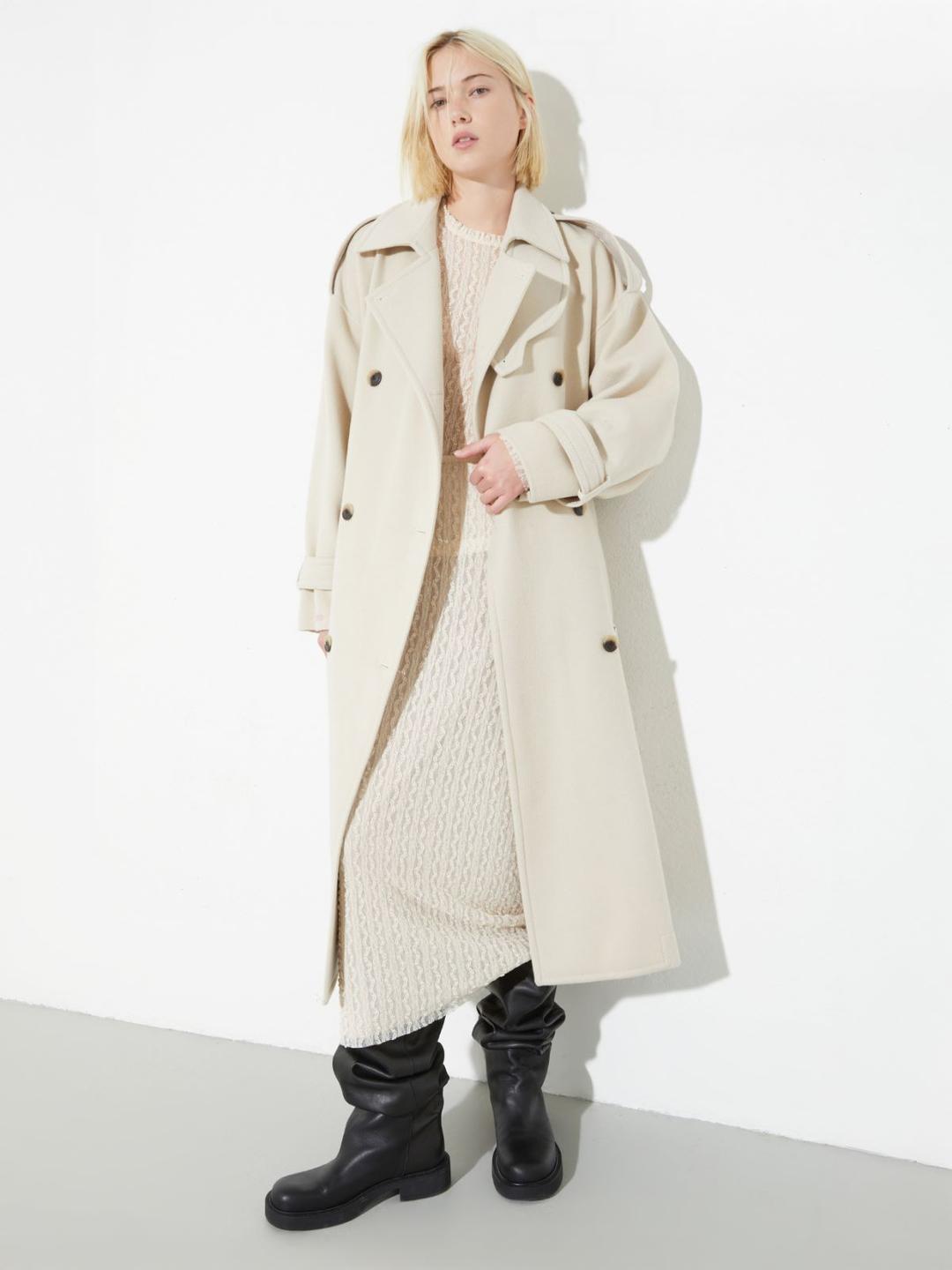 Trench in pura lana double | Max&Co Trench in pura lana double | Max&Co