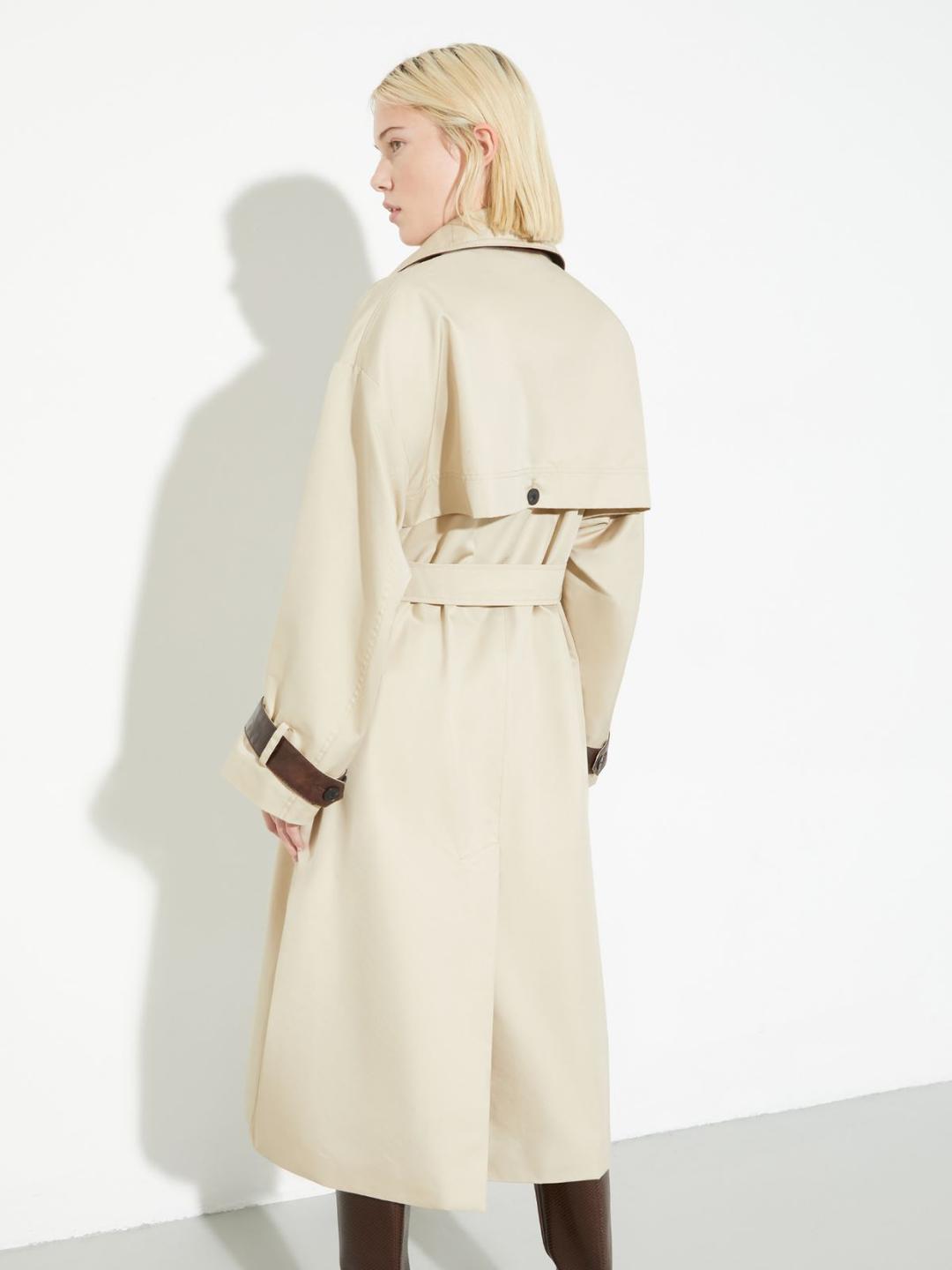 Trench oversize in gabardine | Max&Co Trench oversize in gabardine | Max&Co