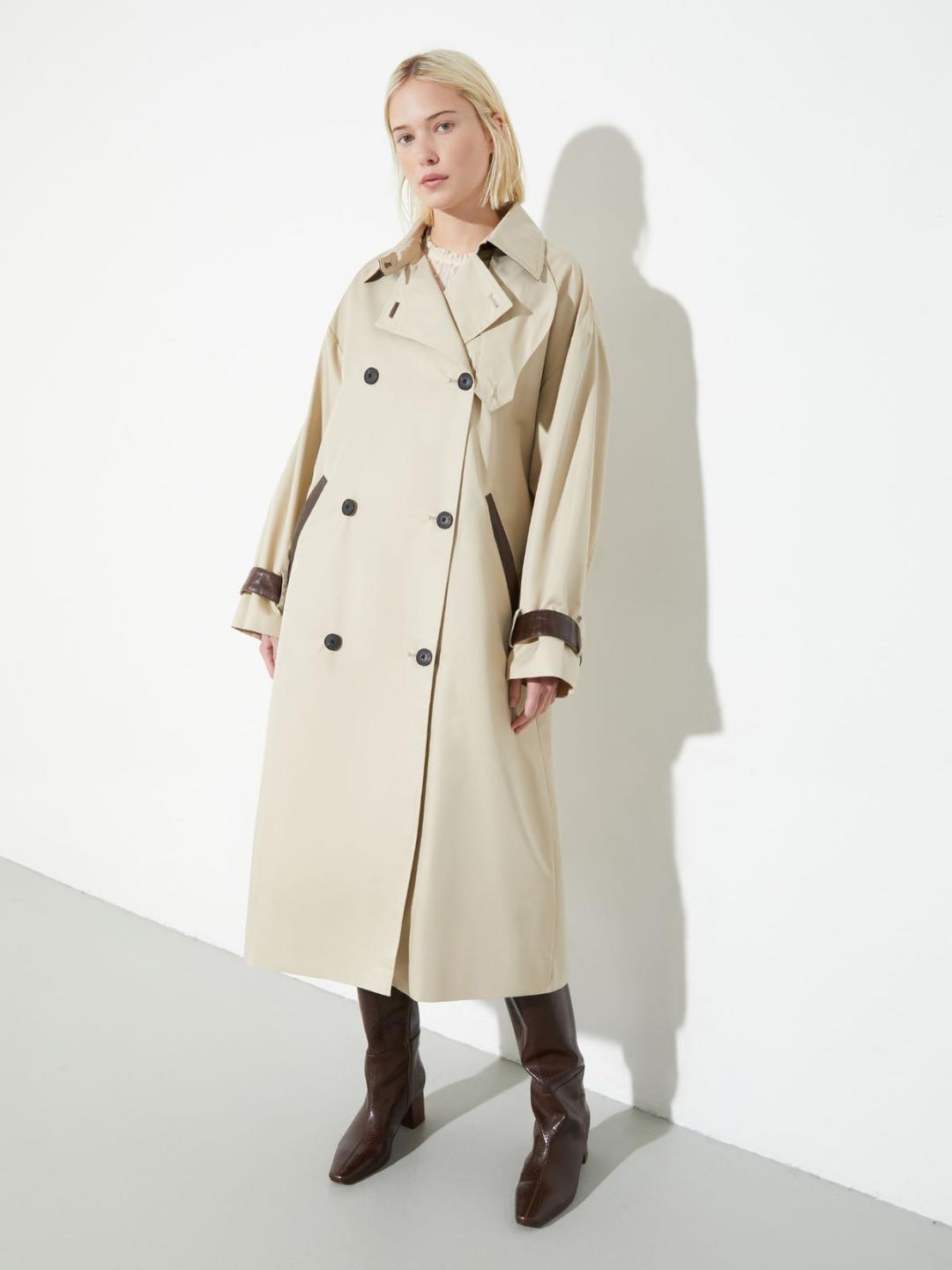 Trench oversize in gabardine | Max&Co Trench oversize in gabardine | Max&Co