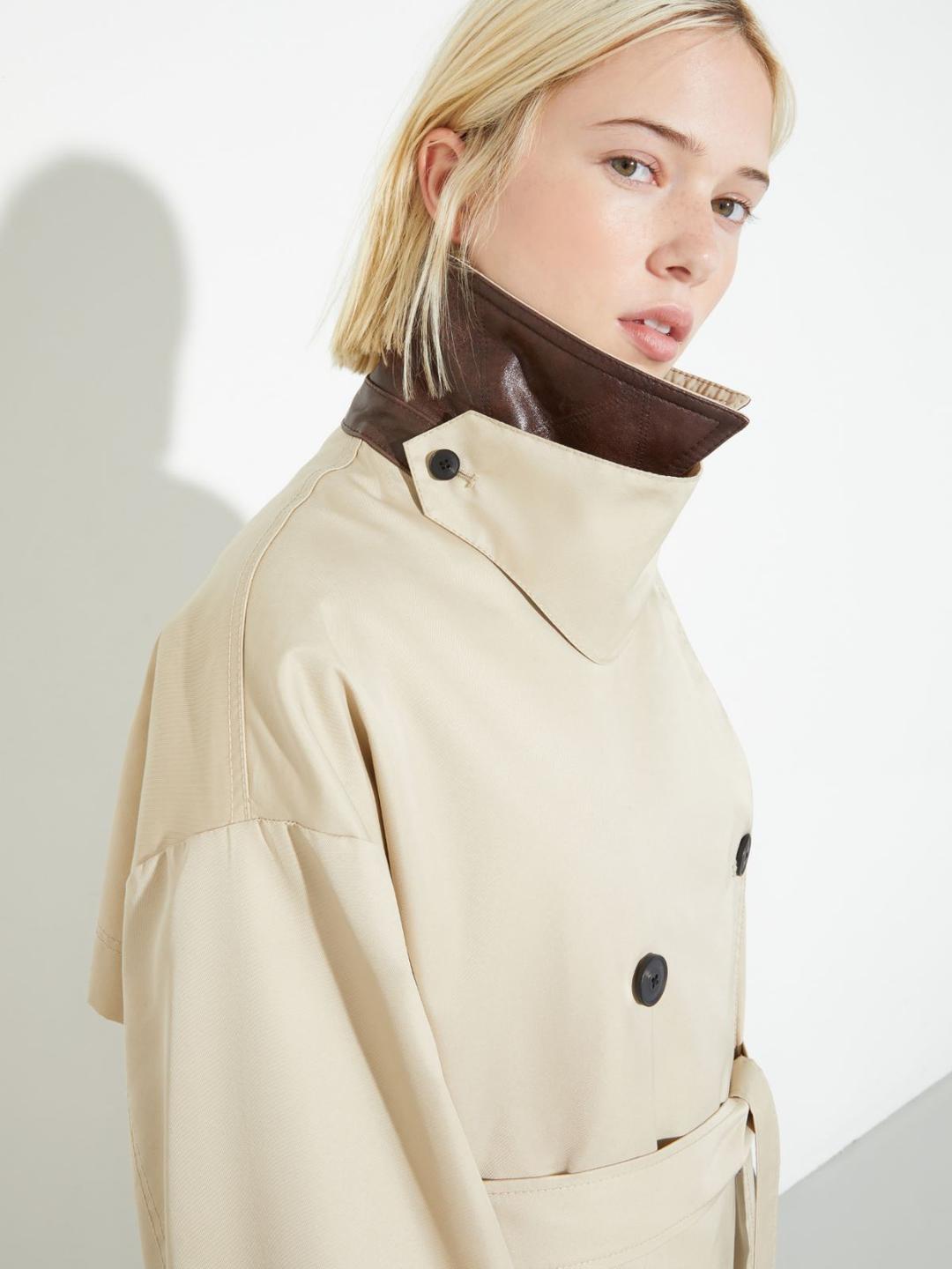 Trench oversize in gabardine | Max&Co Trench oversize in gabardine | Max&Co