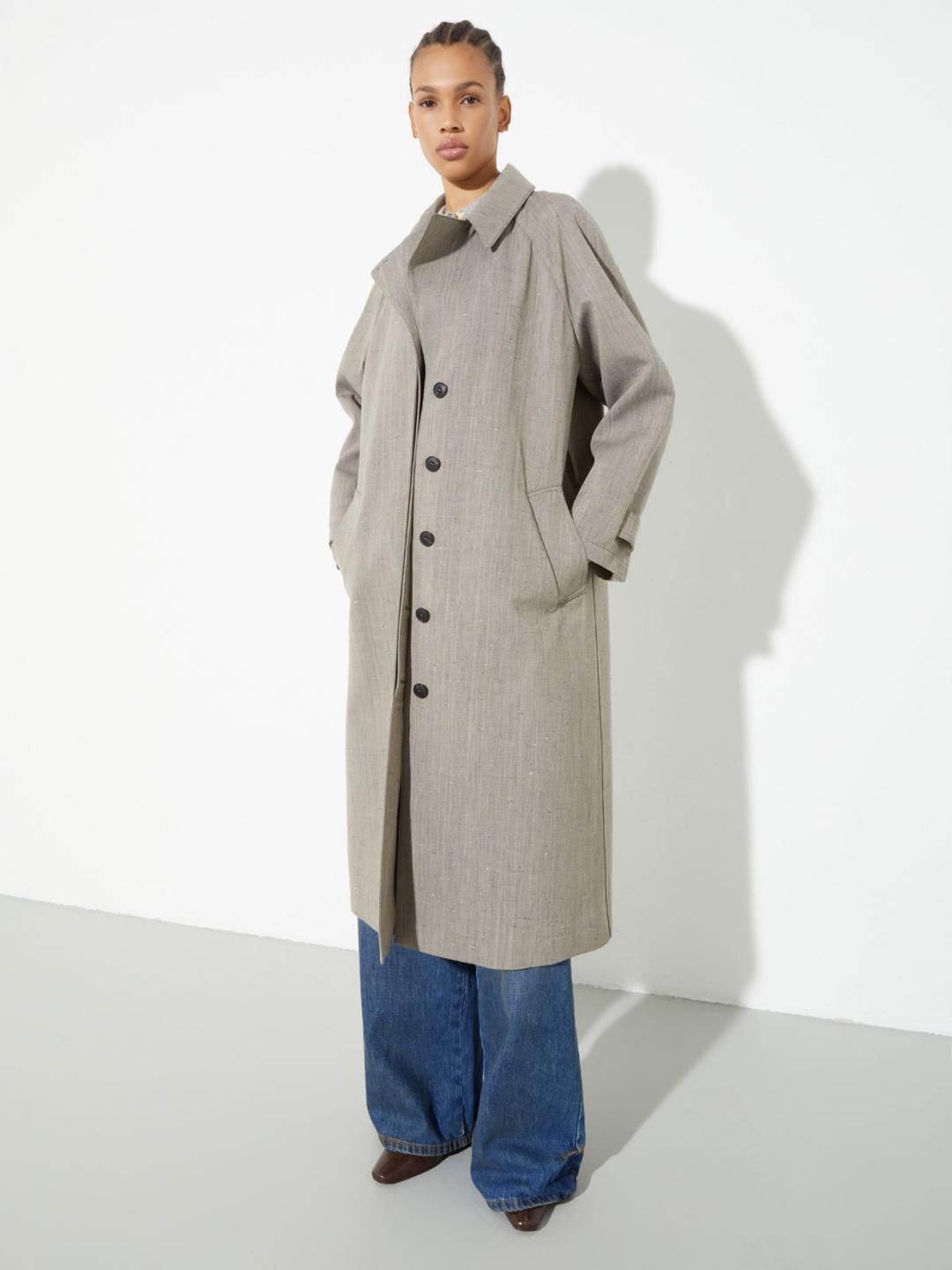 Trench a texture fiammata | Max&Co Trench a texture fiammata | Max&Co