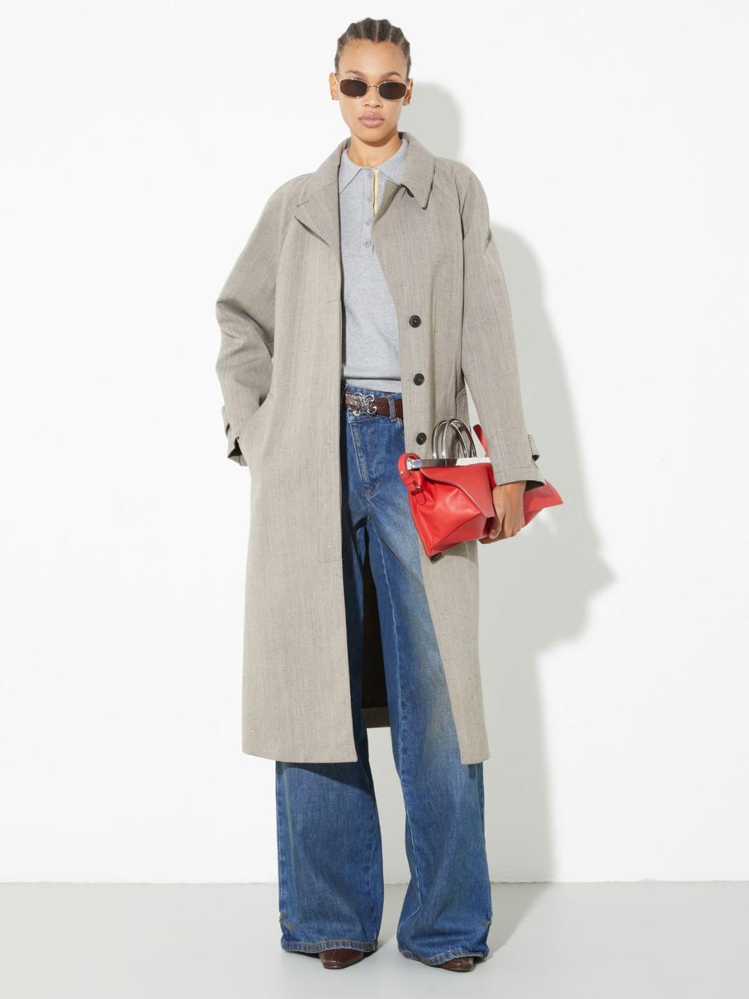 Trench a texture fiammata | Max&Co Trench a texture fiammata | Max&Co