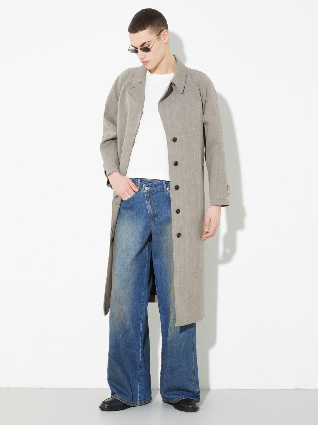 Trench a texture fiammata | Max&Co Trench a texture fiammata | Max&Co