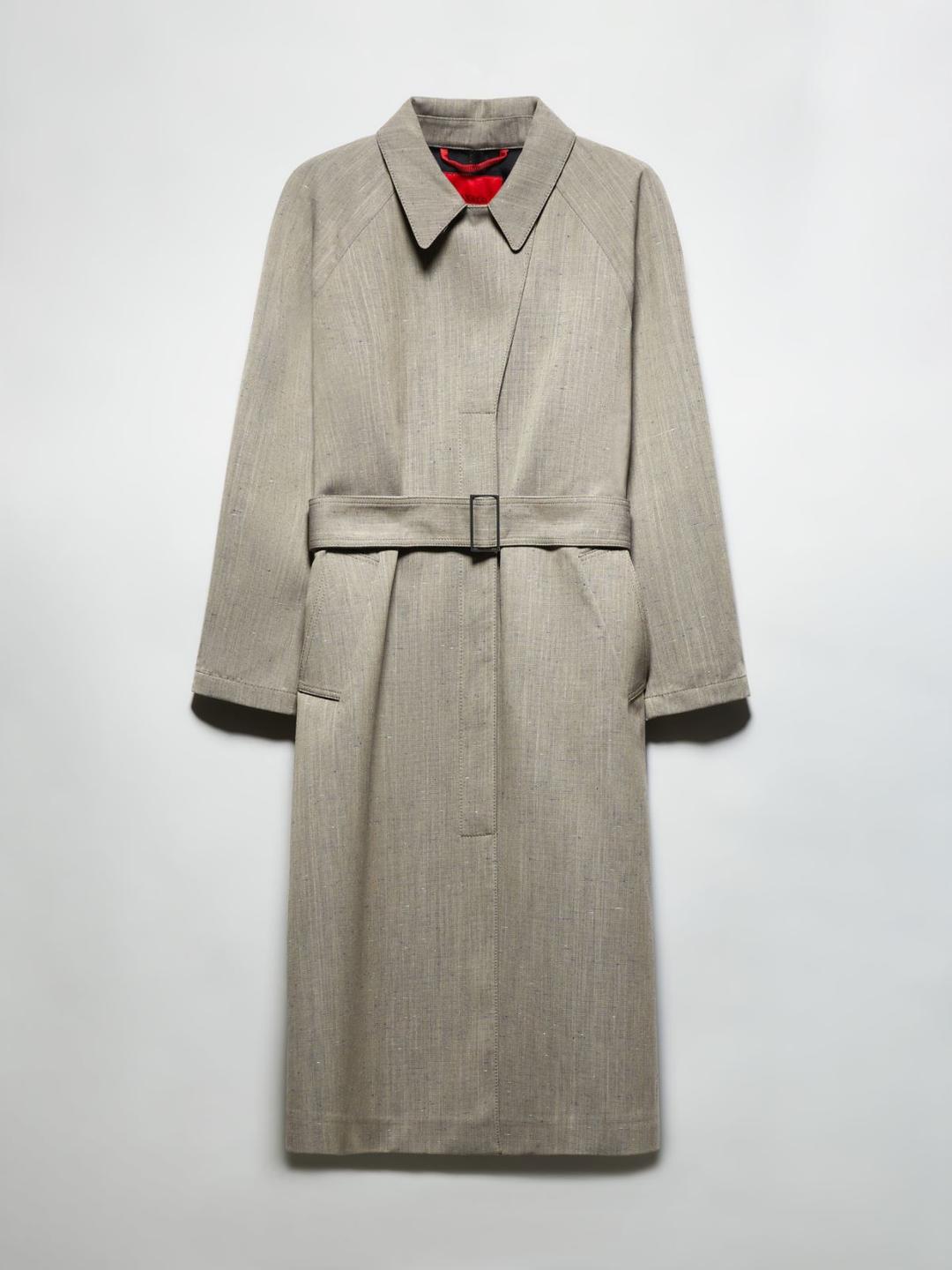 Trench a texture fiammata | Max&Co Trench a texture fiammata | Max&Co