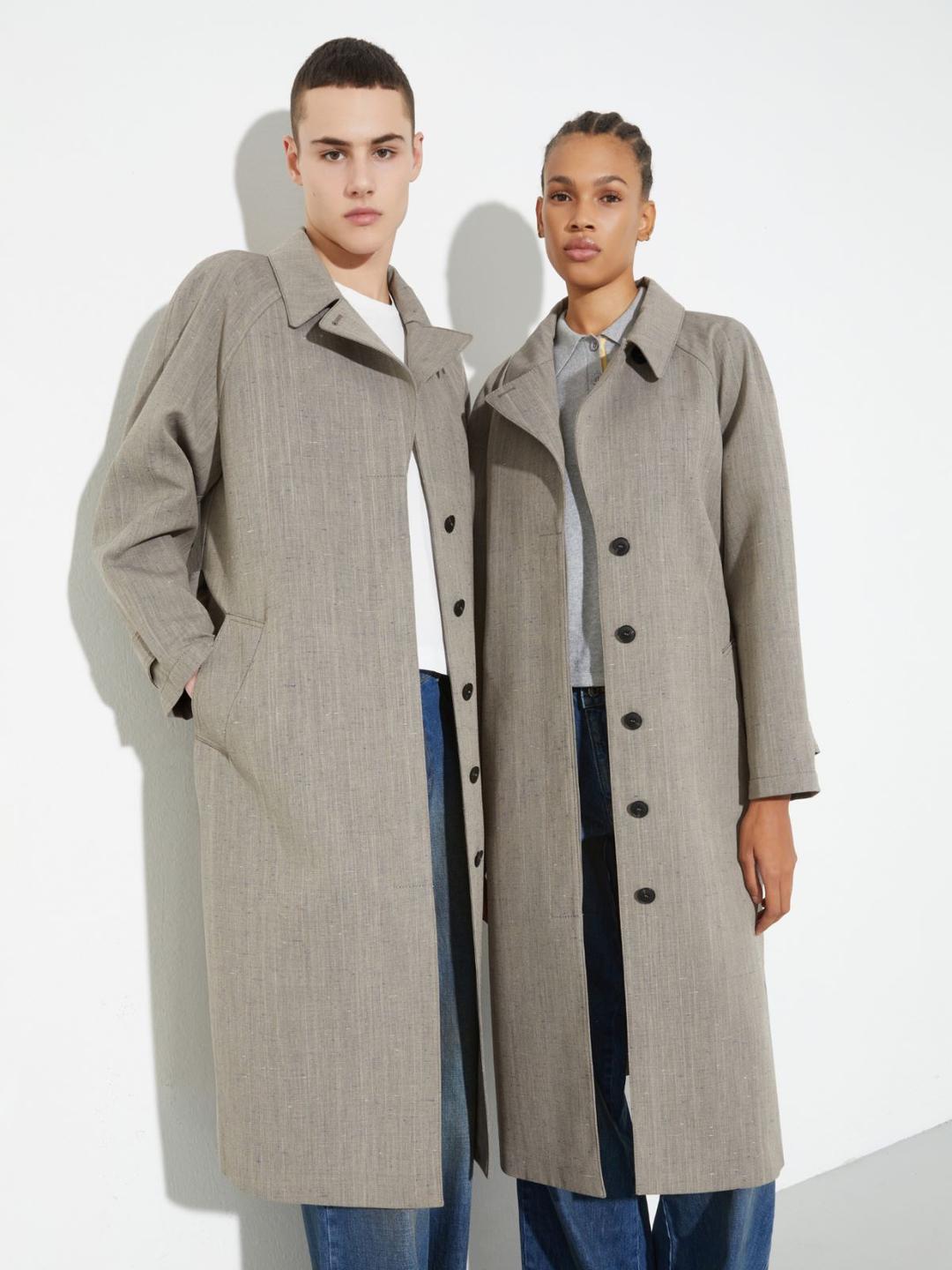 Trench a texture fiammata | Max&Co Trench a texture fiammata | Max&Co