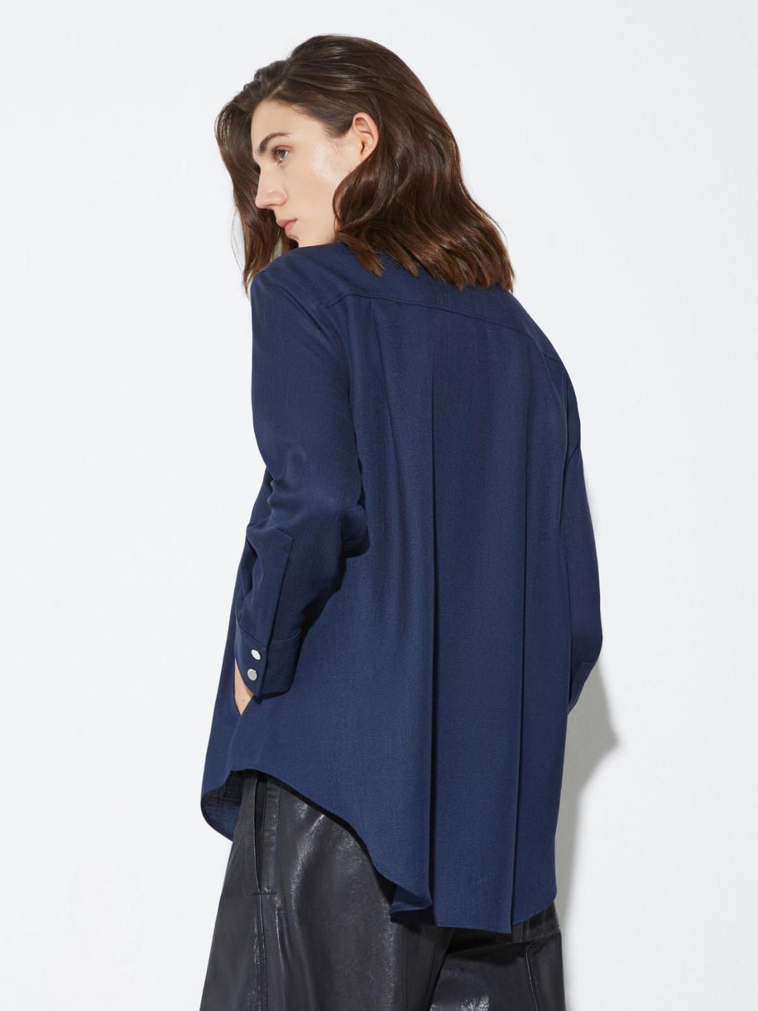 Giacca camicia in twill fiammato | Max&Co Giacca camicia in twill fiammato | Max&Co