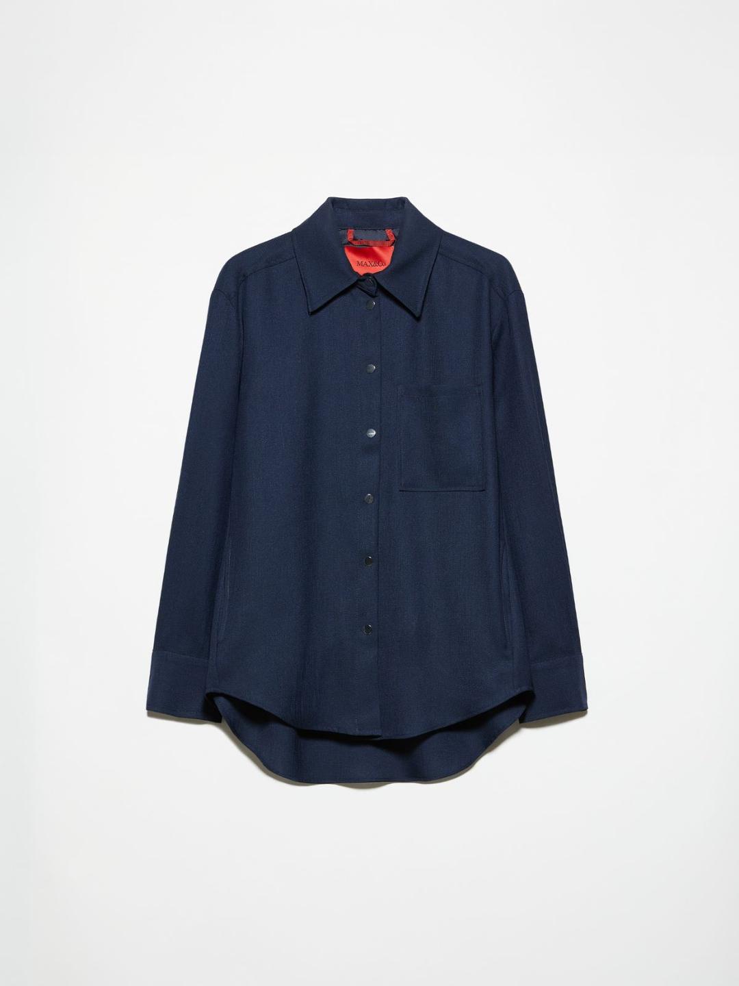 Giacca camicia in twill fiammato | Max&Co Giacca camicia in twill fiammato | Max&Co