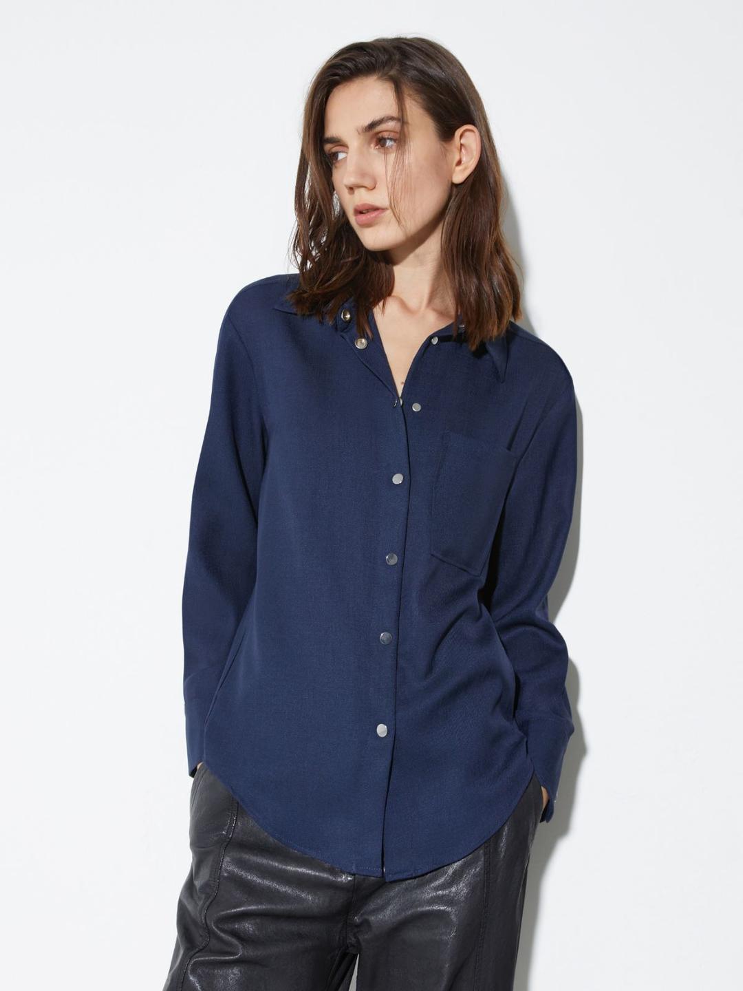 Giacca camicia in twill fiammato | Max&Co Giacca camicia in twill fiammato | Max&Co