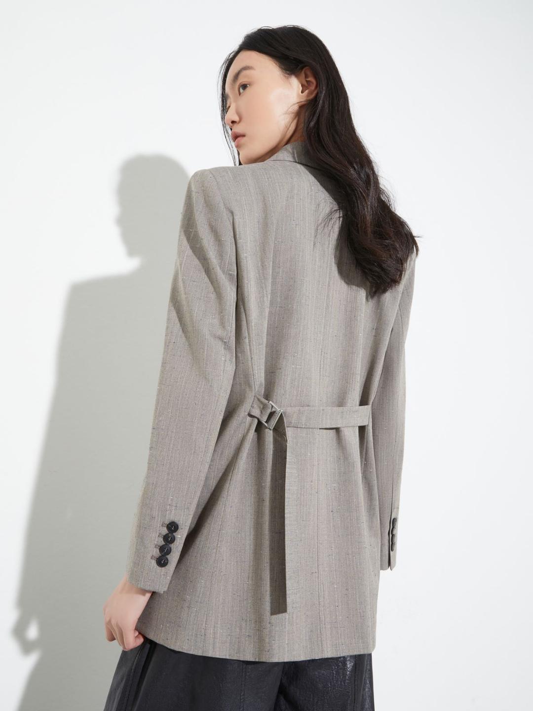 Blazer a texture fiammata | Max&Co Blazer a texture fiammata | Max&Co