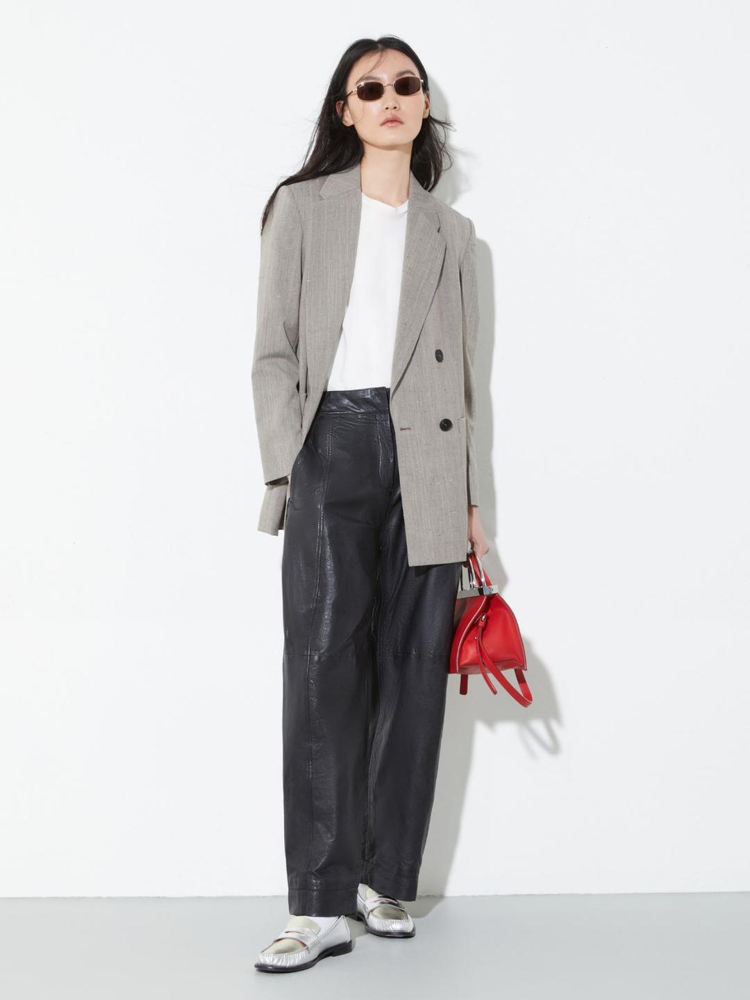 Blazer a texture fiammata | Max&Co Blazer a texture fiammata | Max&Co