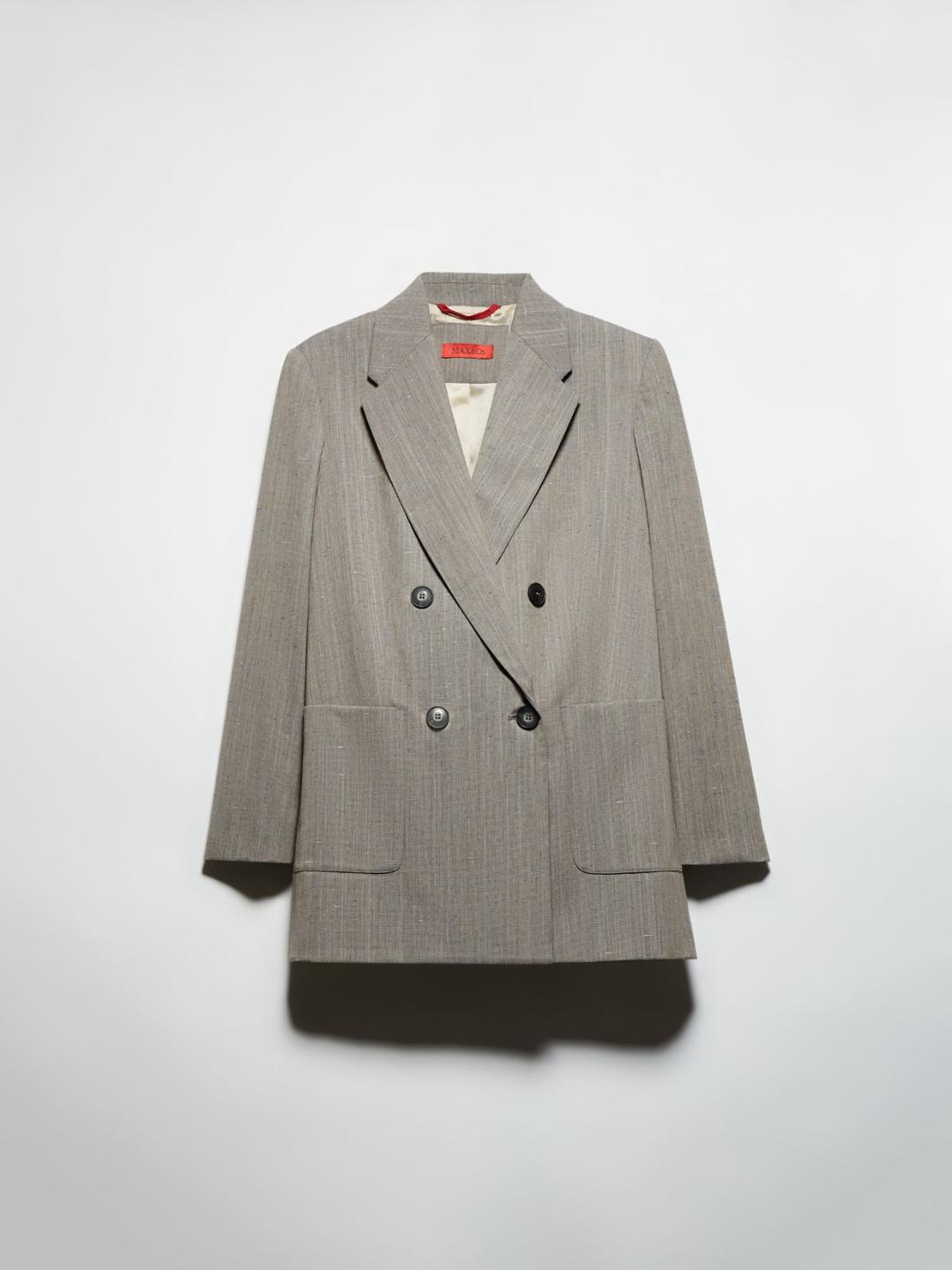 Blazer a texture fiammata | Max&Co Blazer a texture fiammata | Max&Co