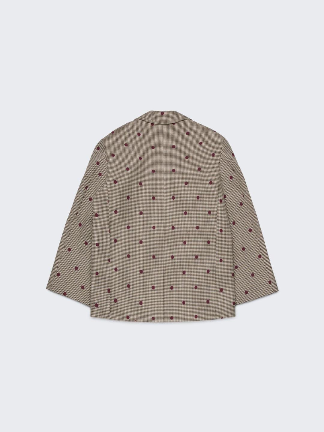 Giacca blazer in pied-de-poule a pois KID | Max&Co Giacca blazer in pied-de-poule a pois KID | Max&Co