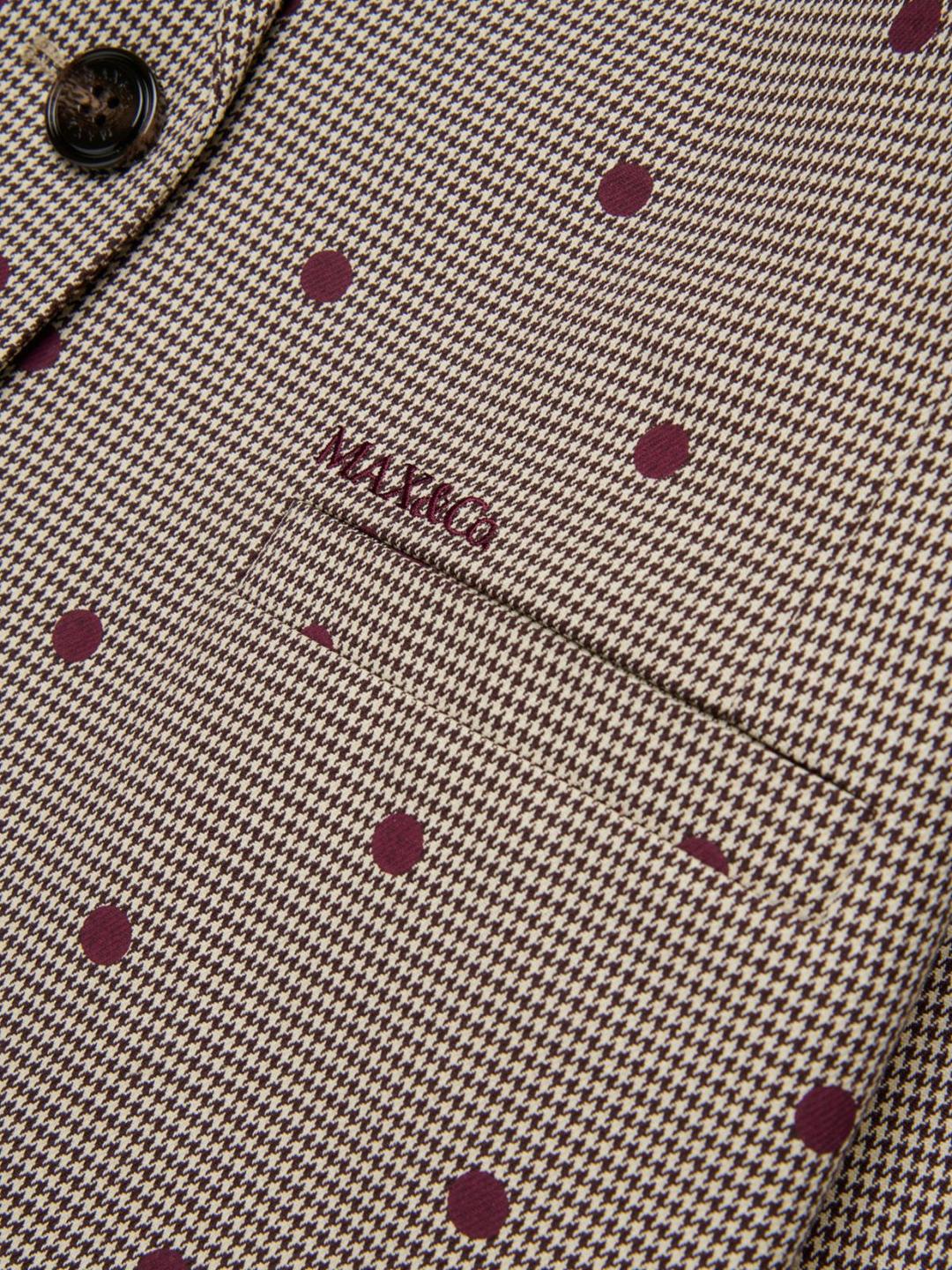 Giacca blazer in pied-de-poule a pois KID | Max&Co Giacca blazer in pied-de-poule a pois KID | Max&Co