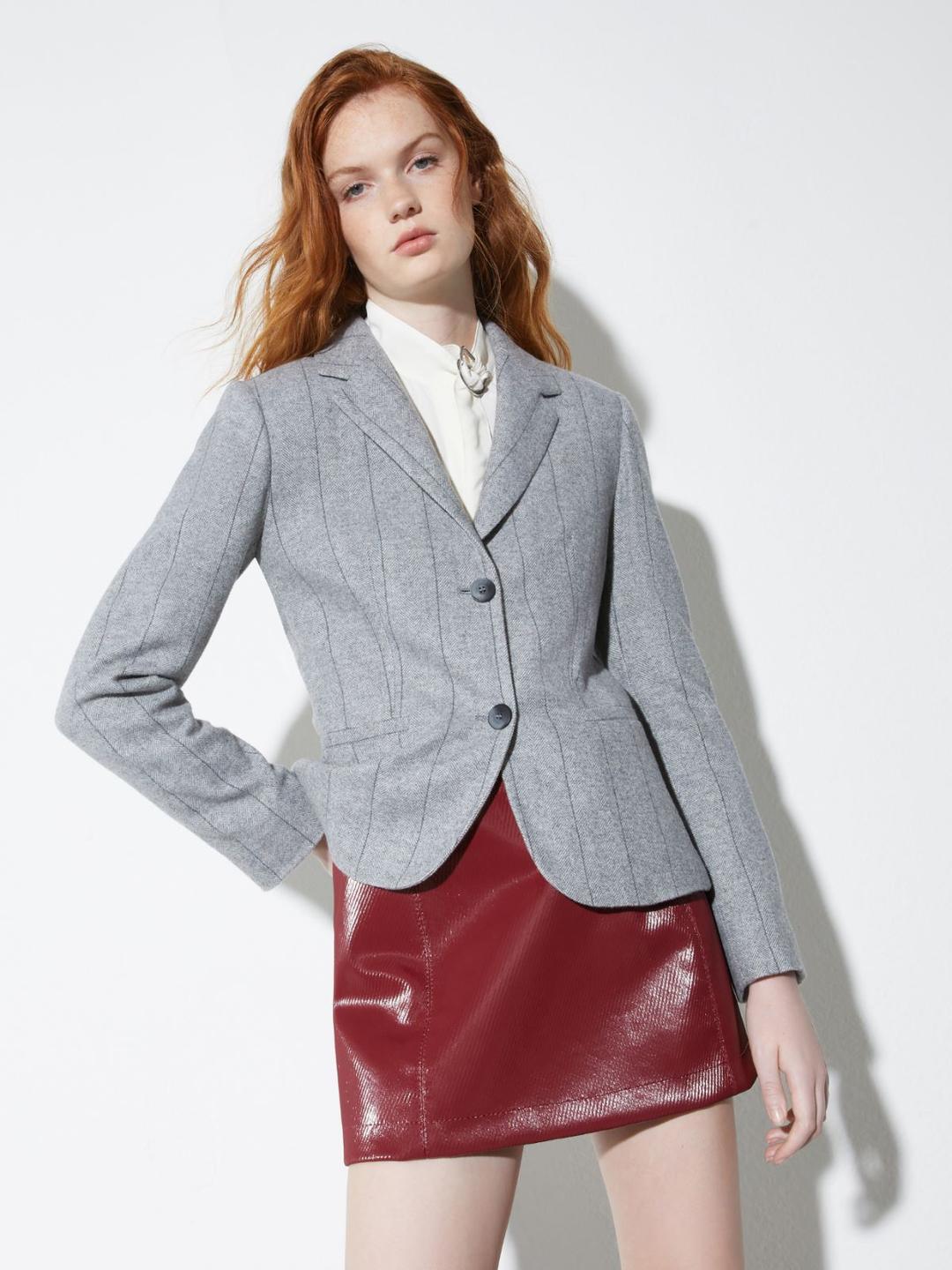 Blazer slim in flanella | Max&Co Blazer slim in flanella | Max&Co