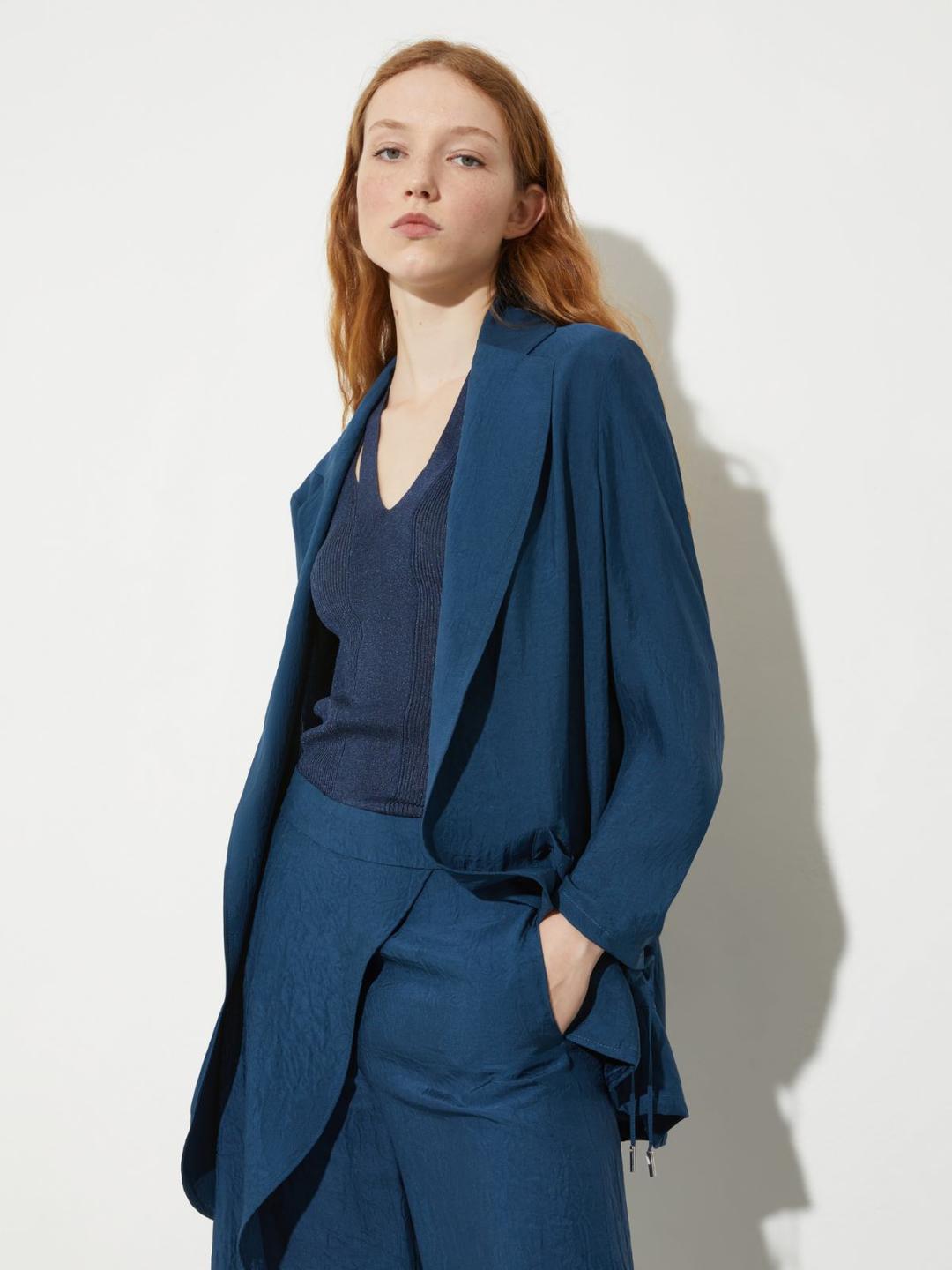 Blazer in twill crinkle | Max&Co Blazer in twill crinkle | Max&Co