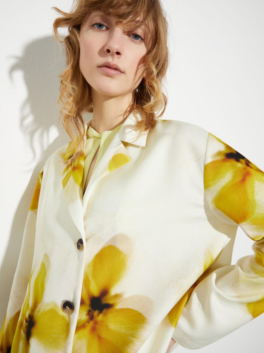 Giacca camicia in envers satin | Max&Co Giacca camicia in envers satin | Max&Co