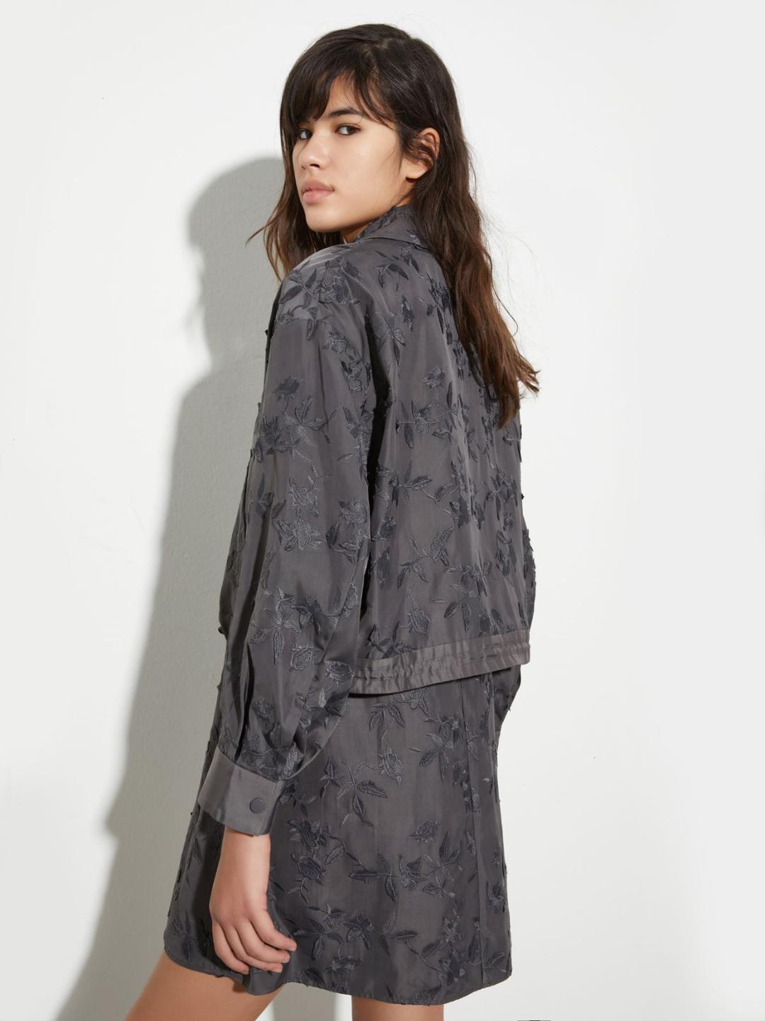 Giacca in taffettà ricamato | Max&Co Giacca in taffettà ricamato | Max&Co