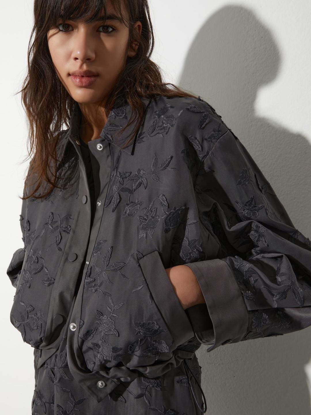 Giacca in taffettà ricamato | Max&Co Giacca in taffettà ricamato | Max&Co