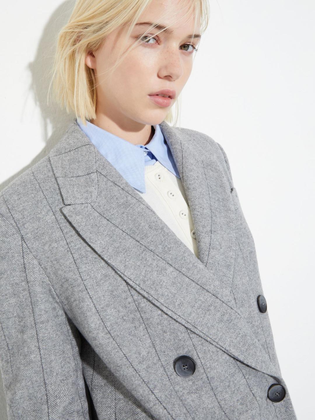 Blazer doppiopetto in flanella | Max&Co Blazer doppiopetto in flanella | Max&Co