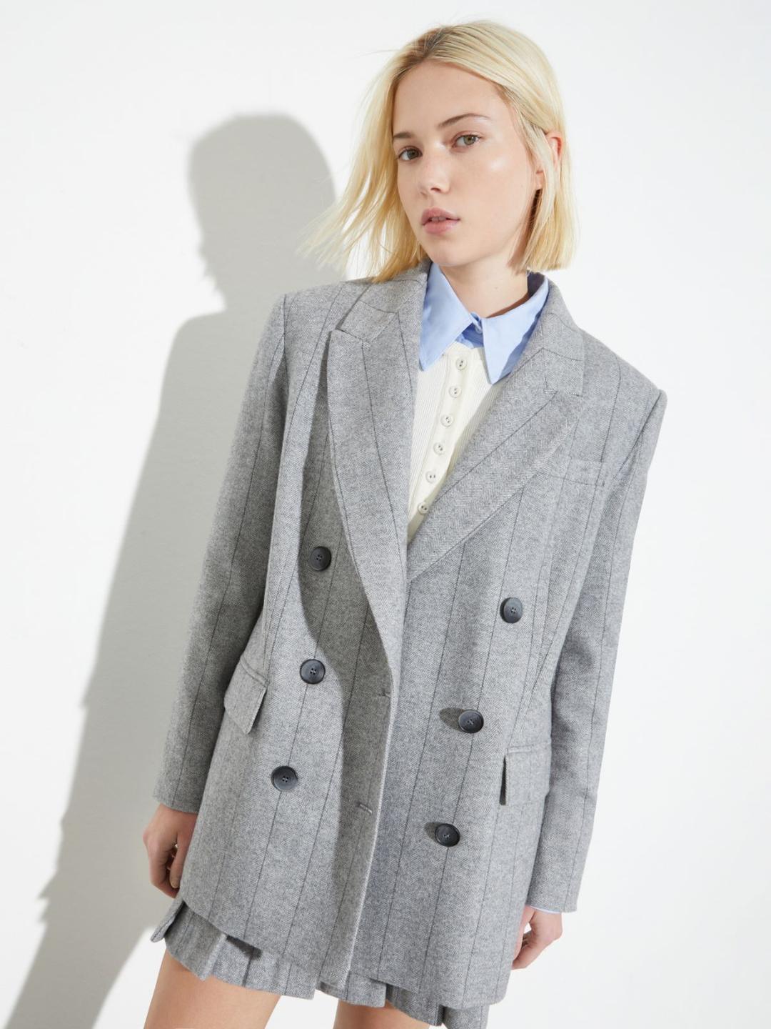 Blazer doppiopetto in flanella | Max&Co Blazer doppiopetto in flanella | Max&Co