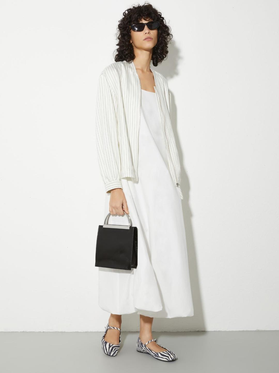 Bomber gessato in twill fluido | Max&Co Bomber gessato in twill fluido | Max&Co