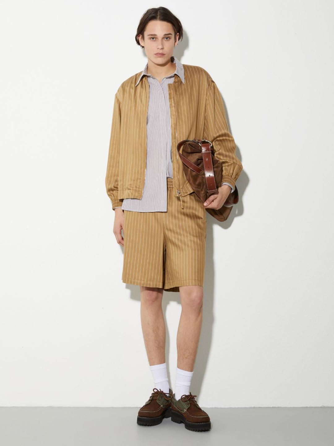 Bomber gessato in twill fluido | Max&Co Bomber gessato in twill fluido | Max&Co