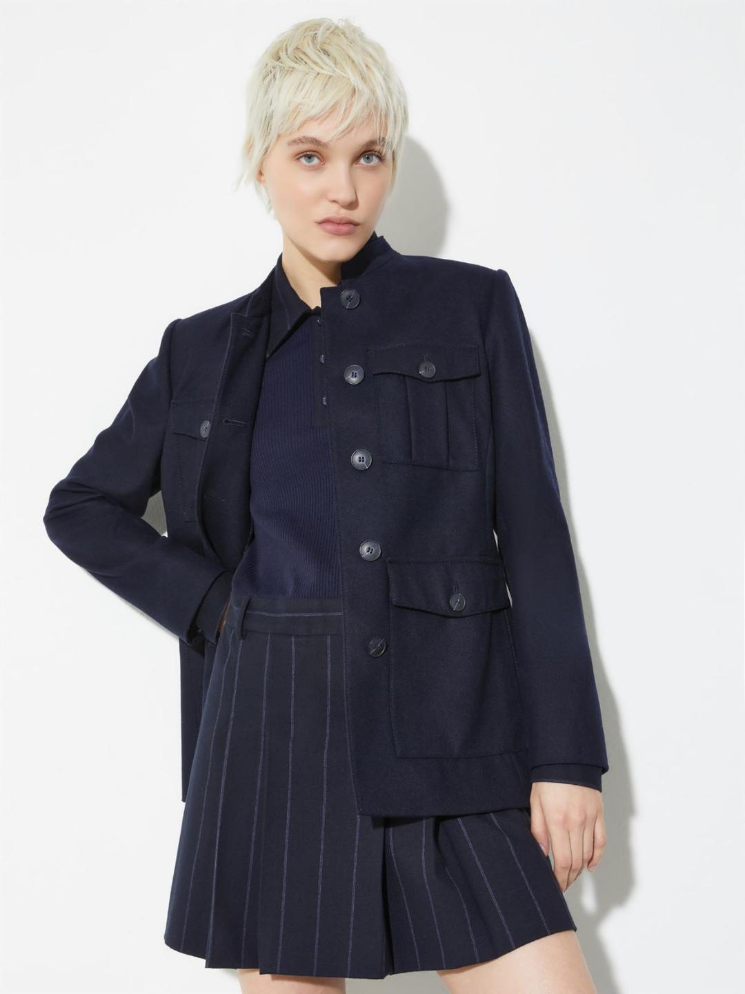 Giacca slim in panno | Max&Co Giacca slim in panno | Max&Co