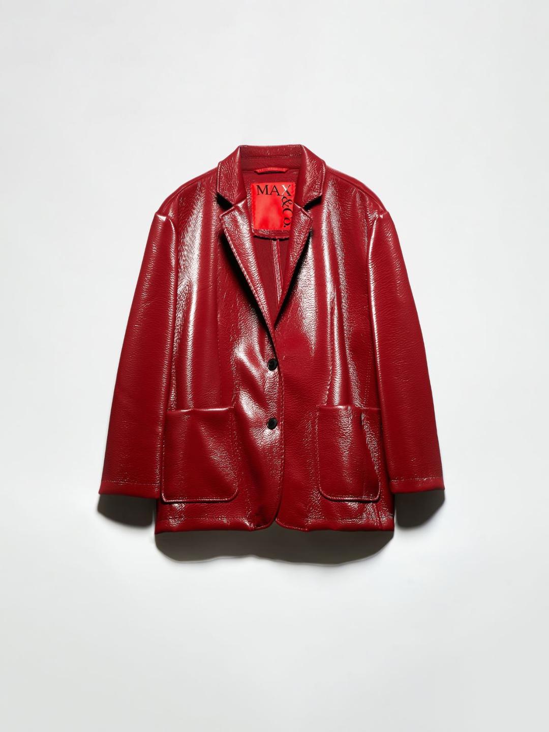 Blazer in panno verniciato | Max&Co Blazer in panno verniciato | Max&Co