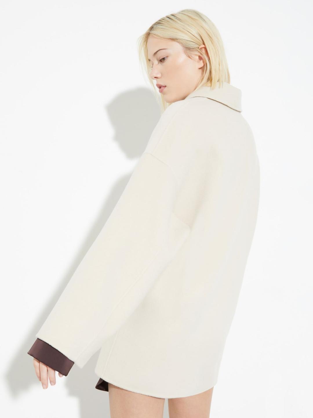 Overshirt in lana double | Max&Co Overshirt in lana double | Max&Co