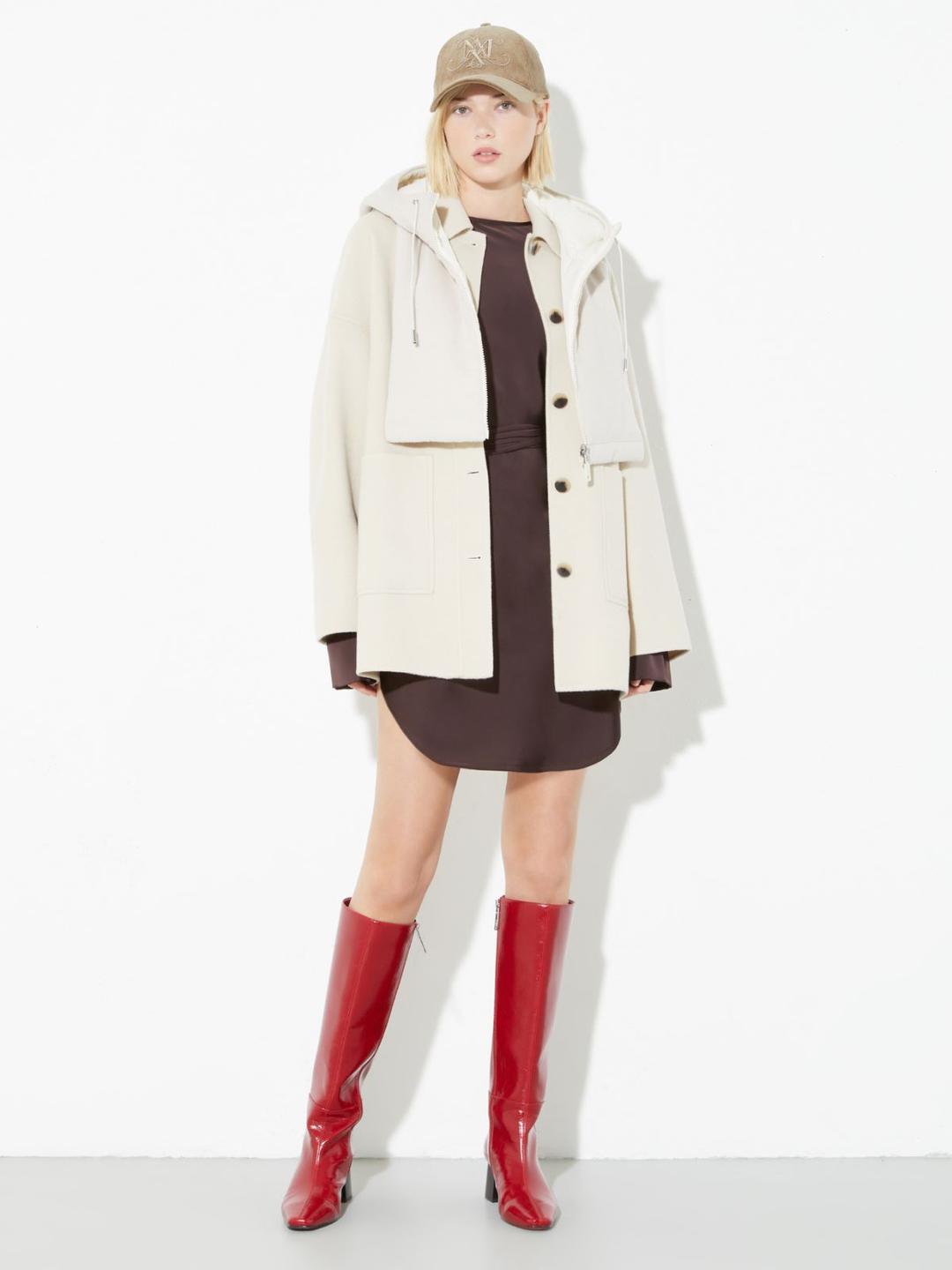 Overshirt in lana double | Max&Co Overshirt in lana double | Max&Co