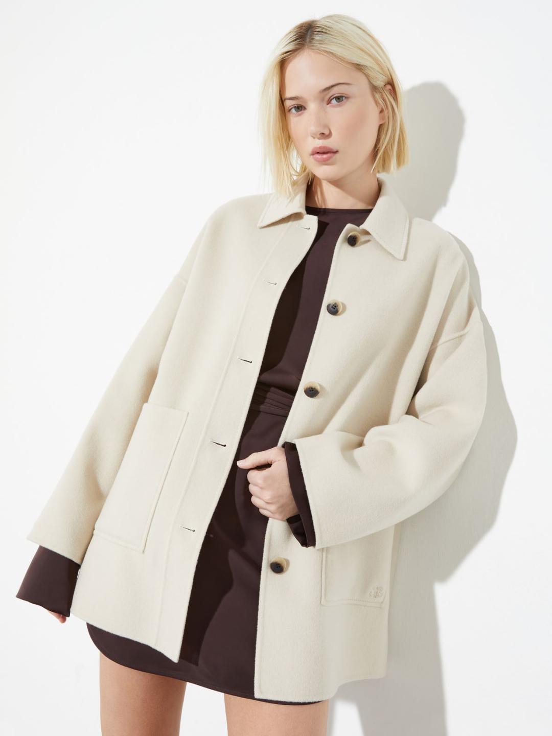 Overshirt in lana double | Max&Co Overshirt in lana double | Max&Co