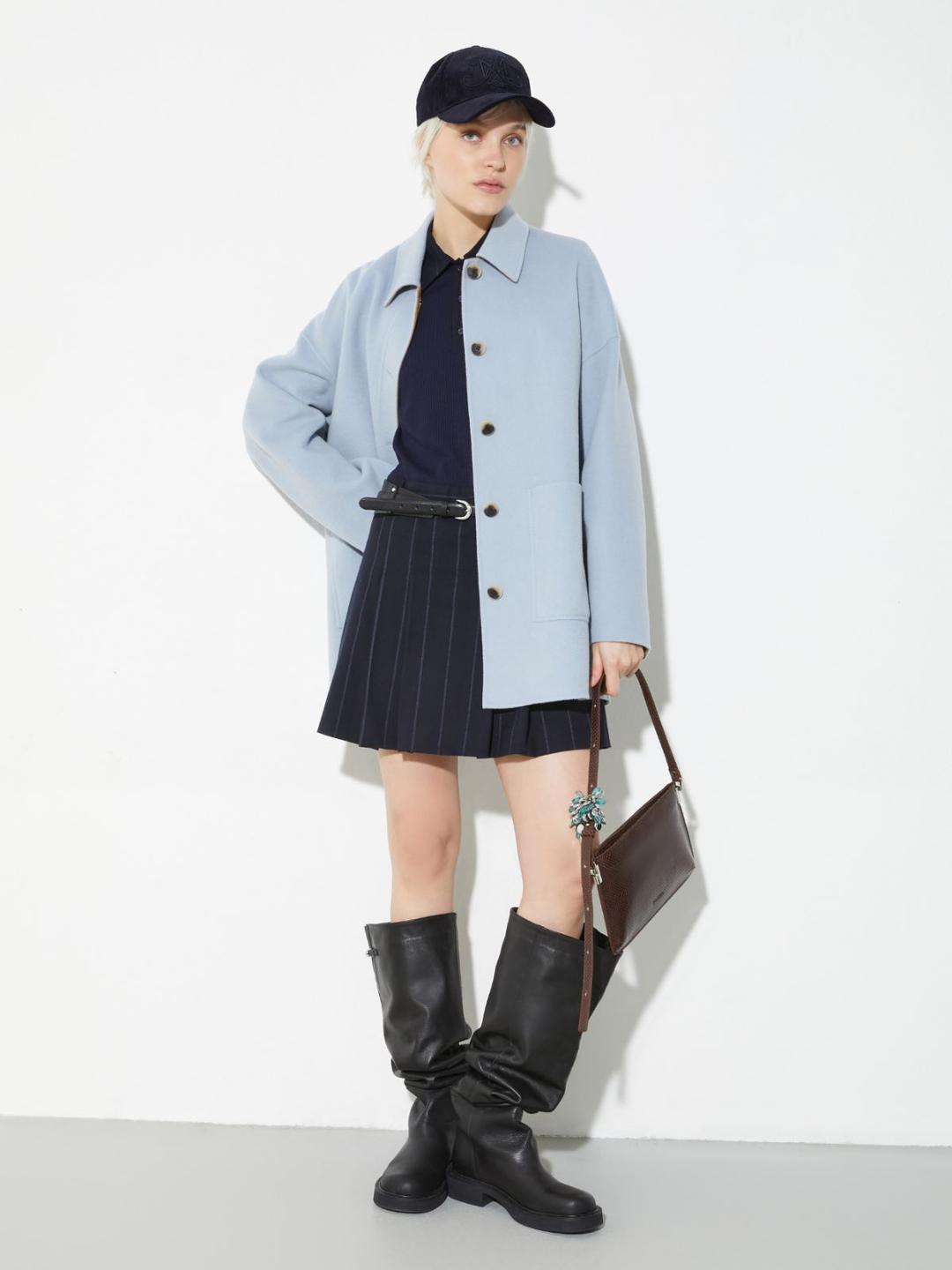 Overshirt in lana double | Max&Co Overshirt in lana double | Max&Co