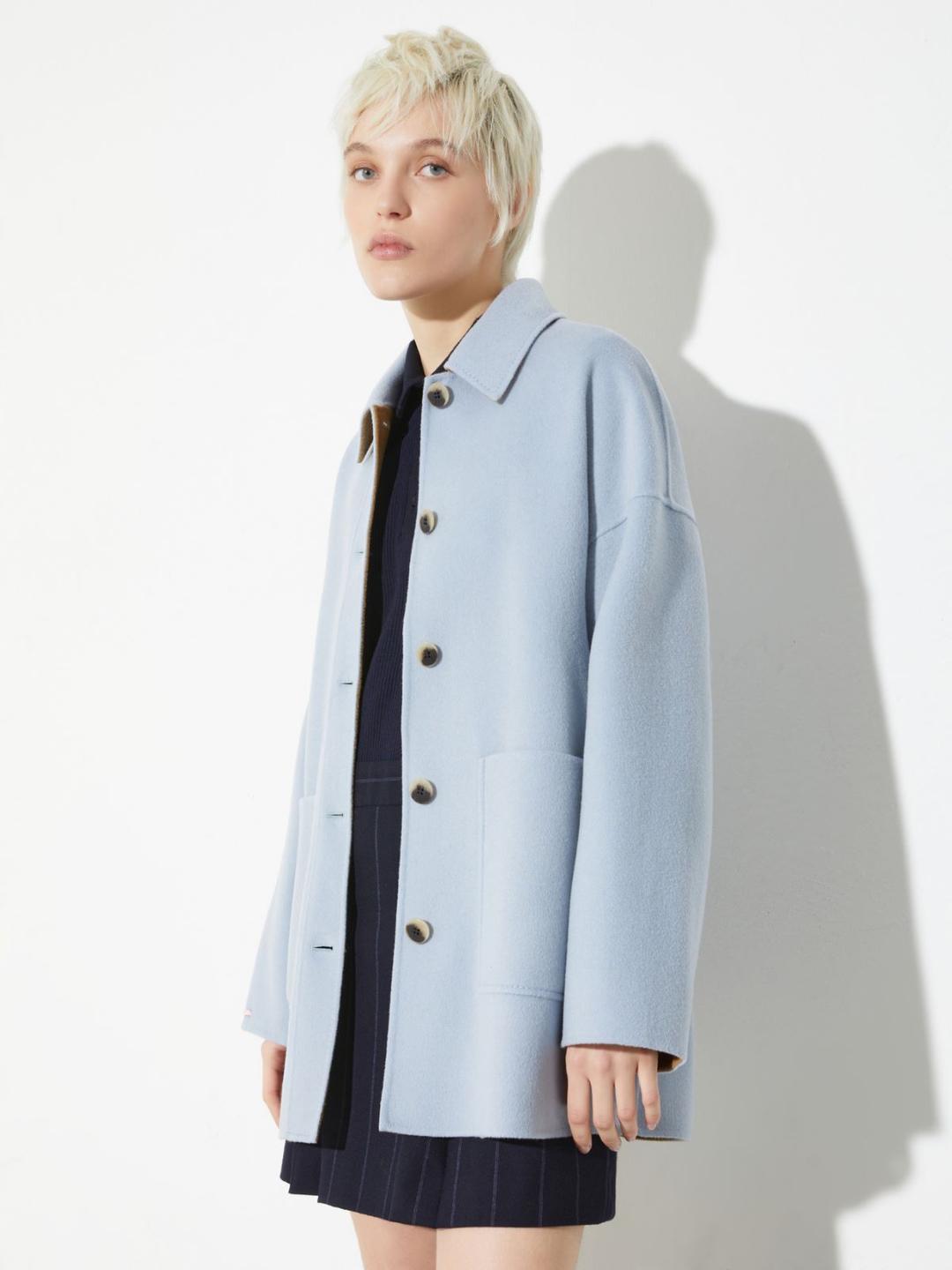 Overshirt in lana double | Max&Co Overshirt in lana double | Max&Co