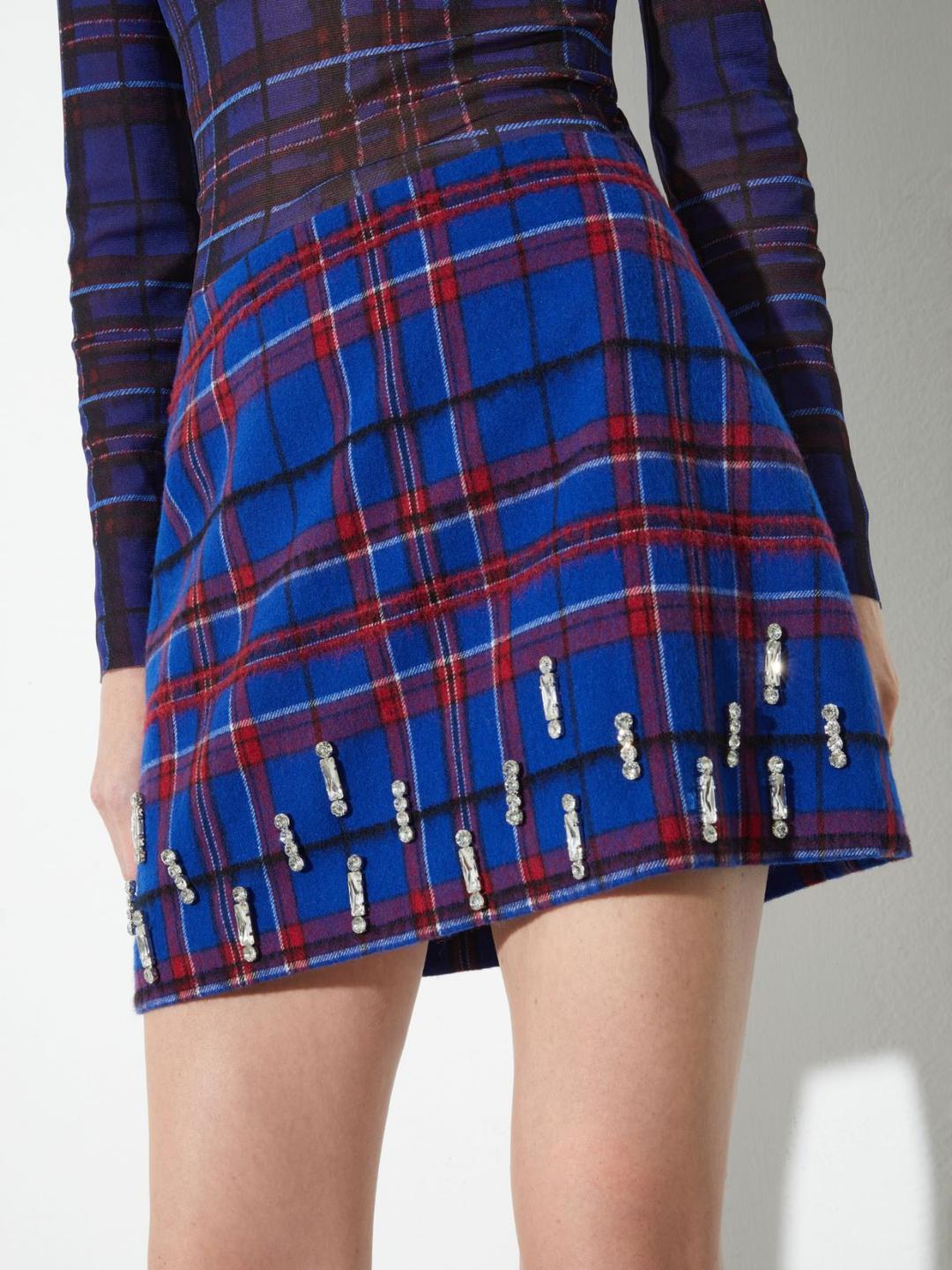 Minigonna in panno con strass | Max&Co Minigonna in panno con strass | Max&Co