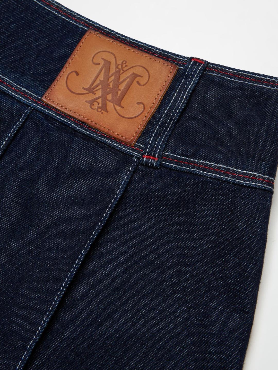 Gonna midi in denim scuro KID | Max&Co Gonna midi in denim scuro KID | Max&Co