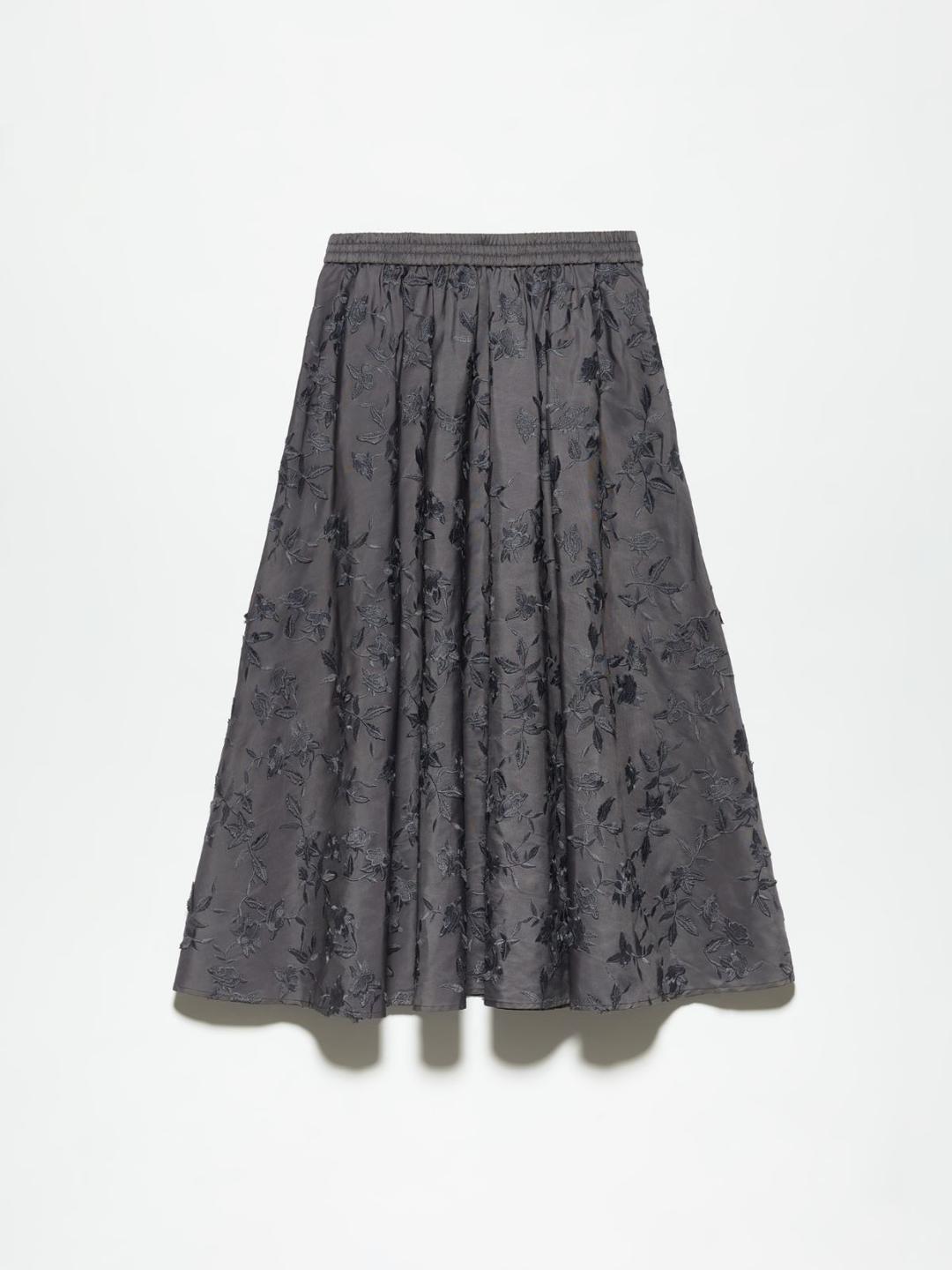 Gonna in taffettà ricamato | Max&Co Gonna in taffettà ricamato | Max&Co