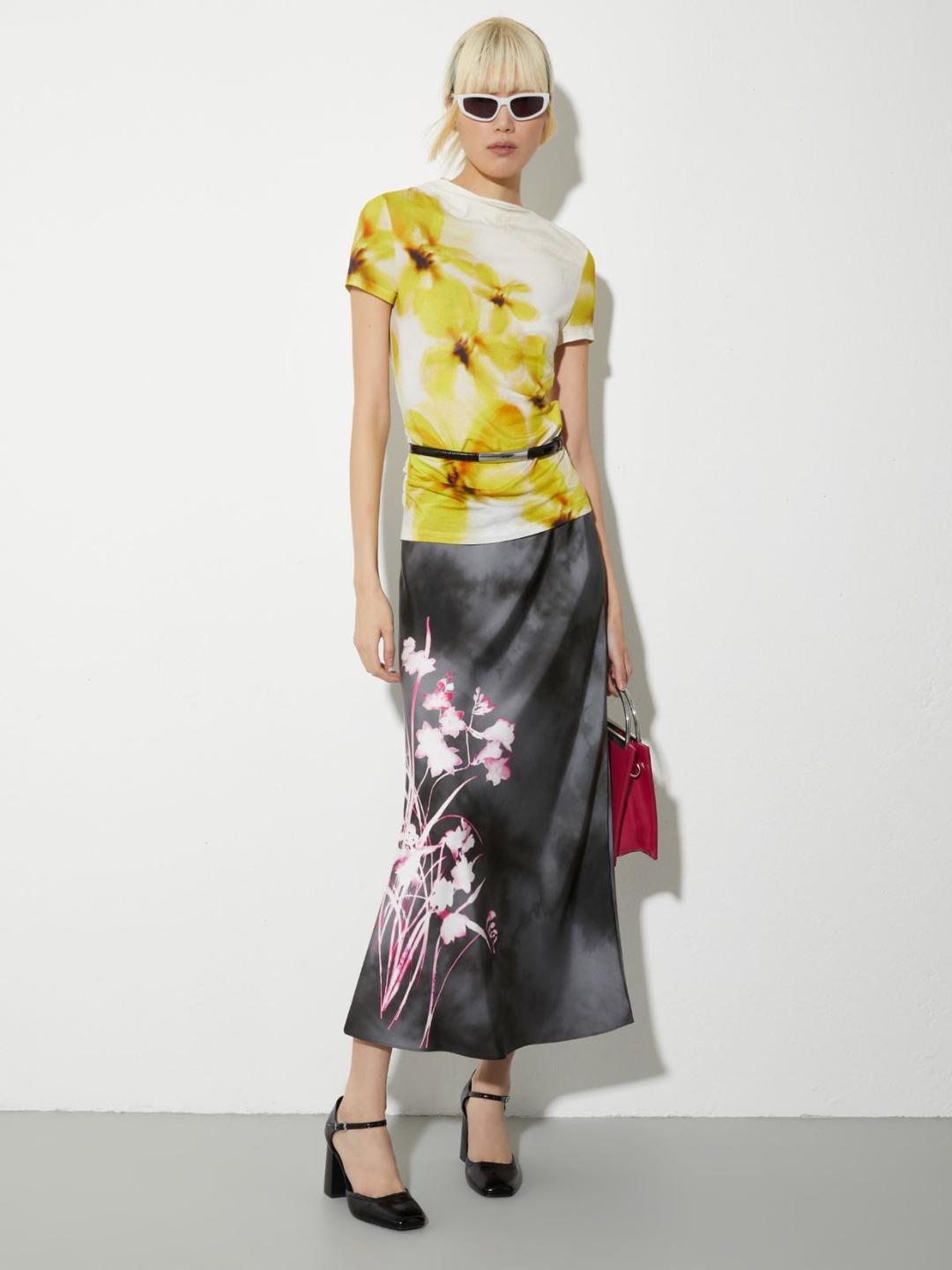 Gonna midi in raso fluido | Max&Co Gonna midi in raso fluido | Max&Co