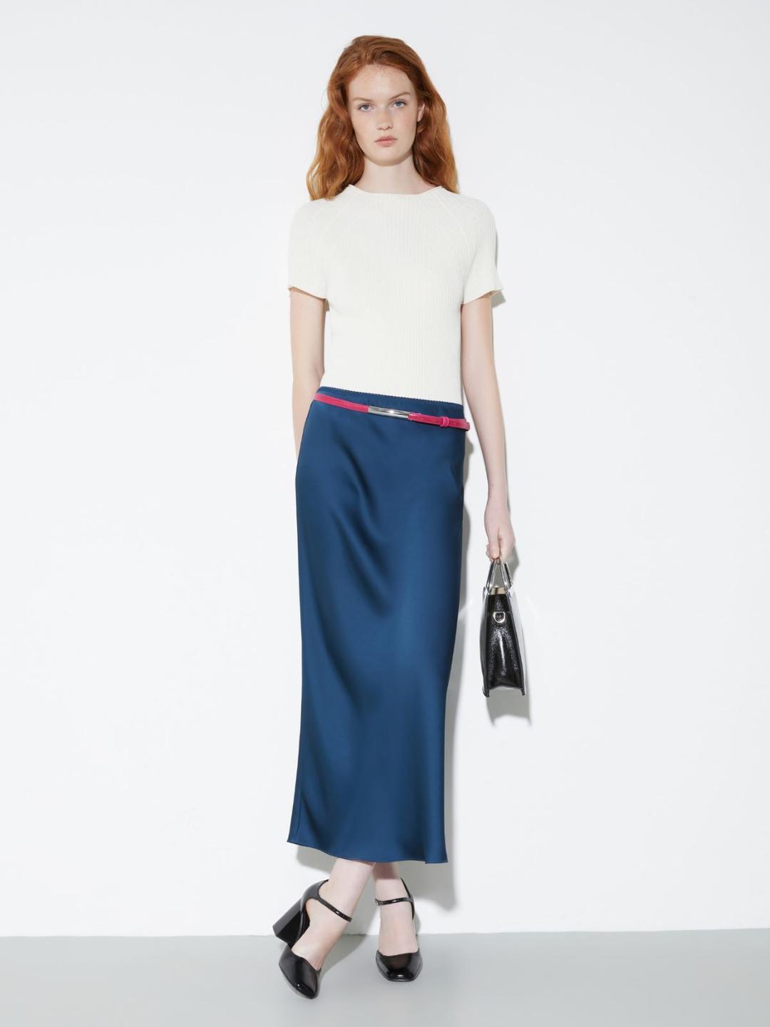 Gonna midi in raso fluido | Max&Co Gonna midi in raso fluido | Max&Co