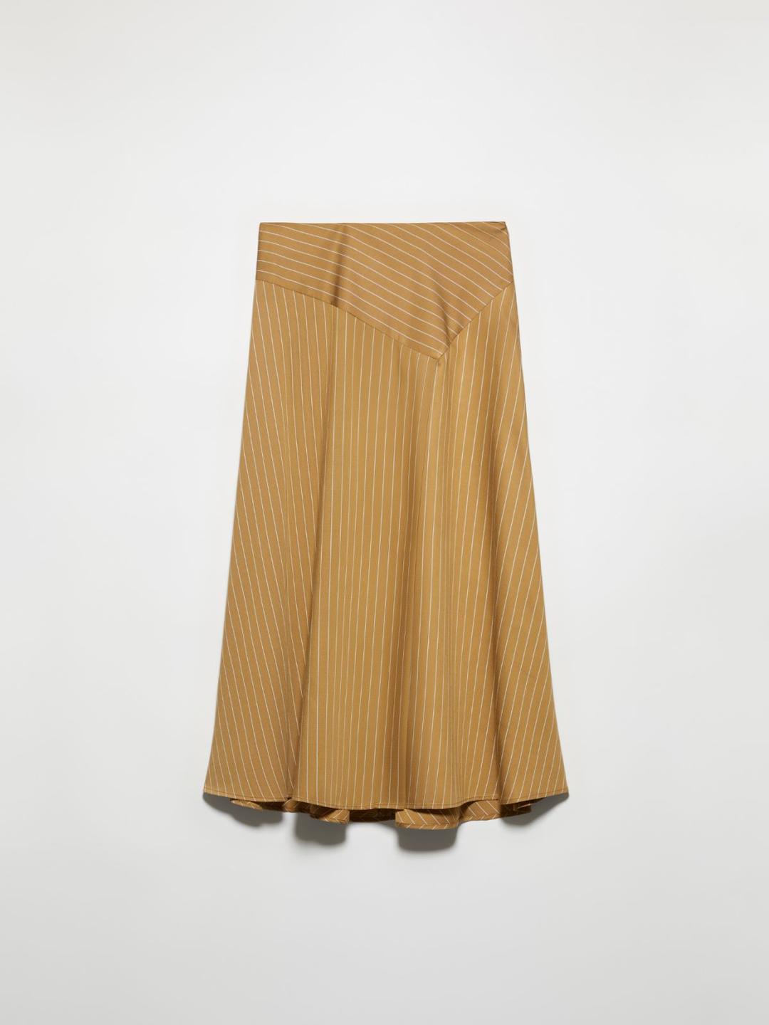 Gonna gessata in twill fluido | Max&Co Gonna gessata in twill fluido | Max&Co