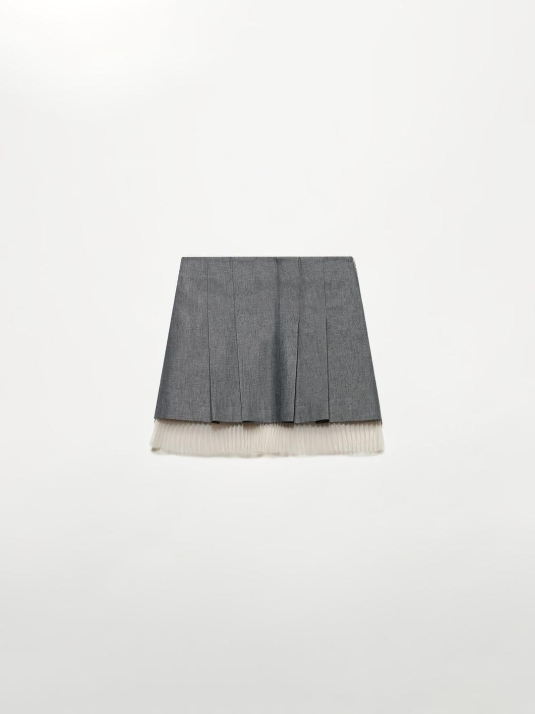Minigonna in denim Sartorial Greys | Max&Co Minigonna in denim Sartorial Greys | Max&Co