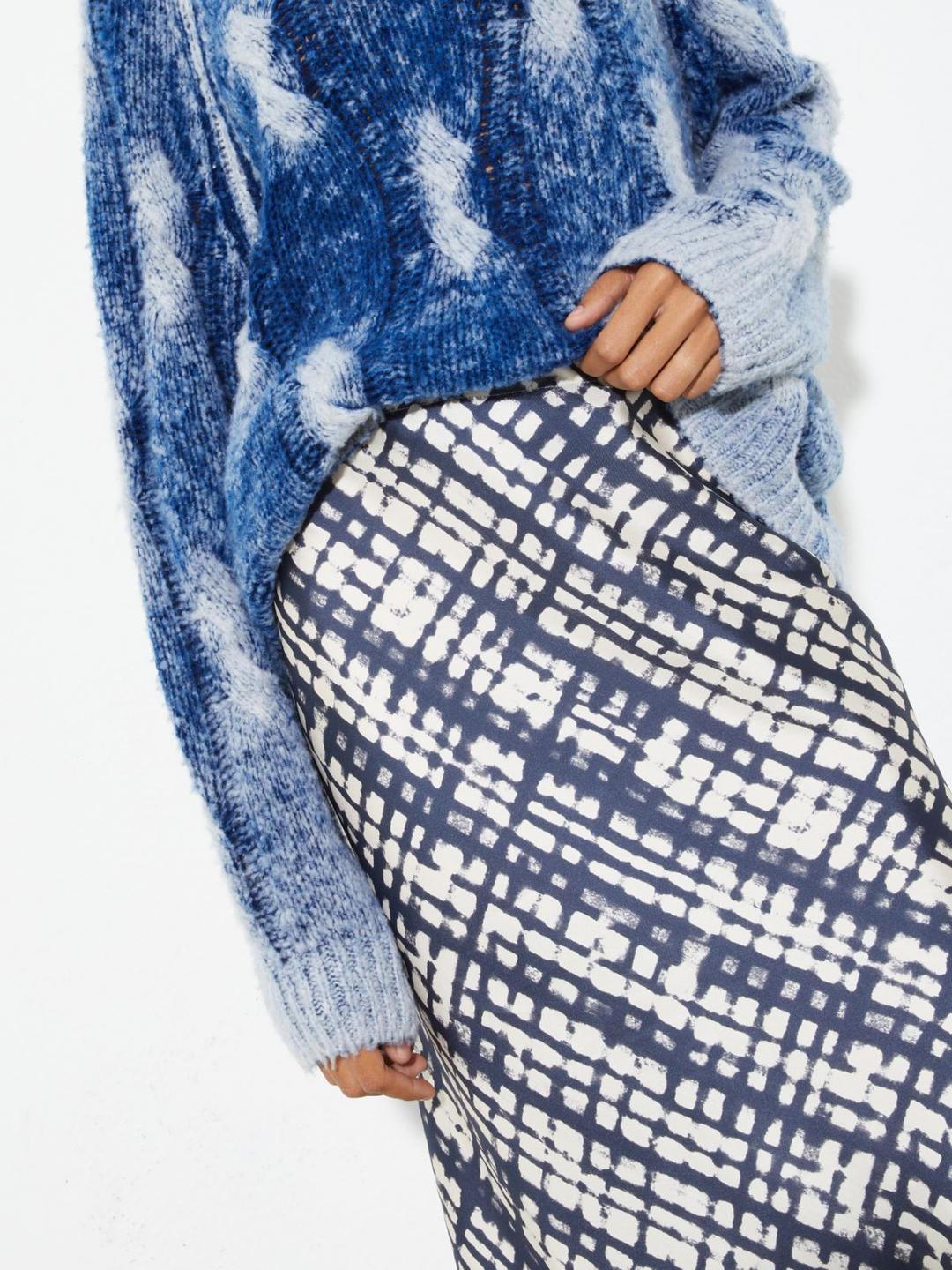 Gonna midi in twill di seta | Max&Co Gonna midi in twill di seta | Max&Co