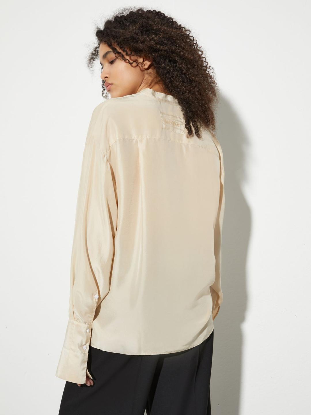 Camicia in seta Shades of Nature | Max&Co Camicia in seta Shades of Nature | Max&Co