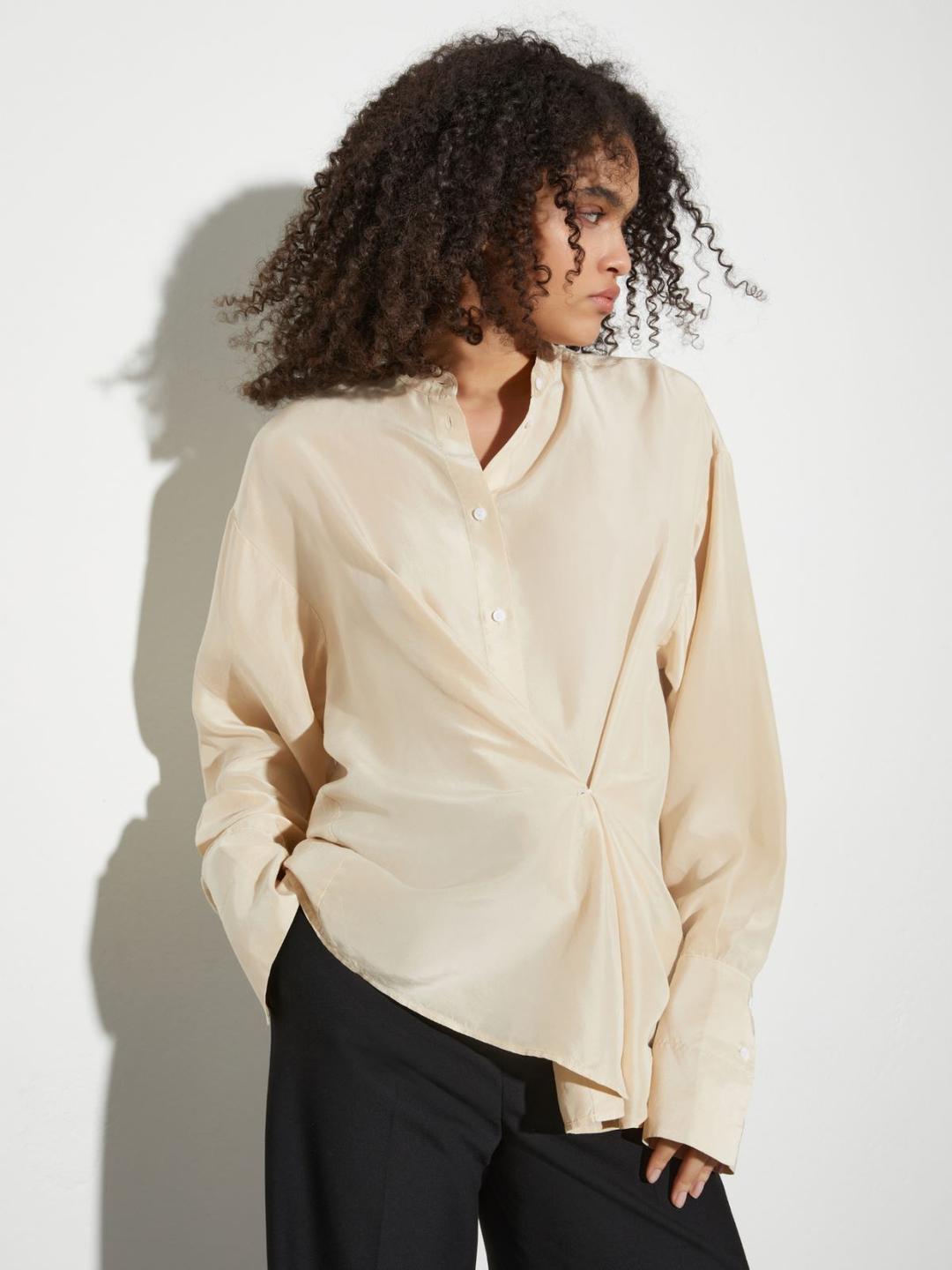 Camicia in seta Shades of Nature | Max&Co Camicia in seta Shades of Nature | Max&Co