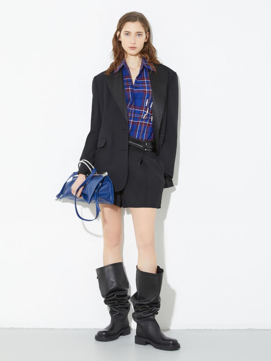 Camicia in flanella con strass | Max&Co Camicia in flanella con strass | Max&Co