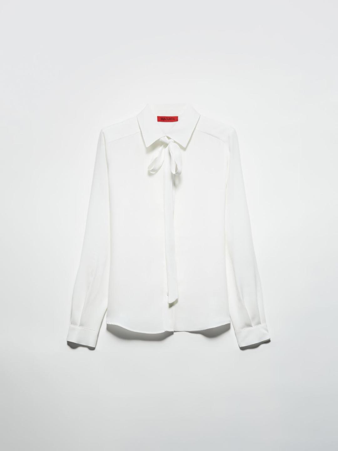 Camicia in crêpe de Chine | Max&Co Camicia in crêpe de Chine | Max&Co