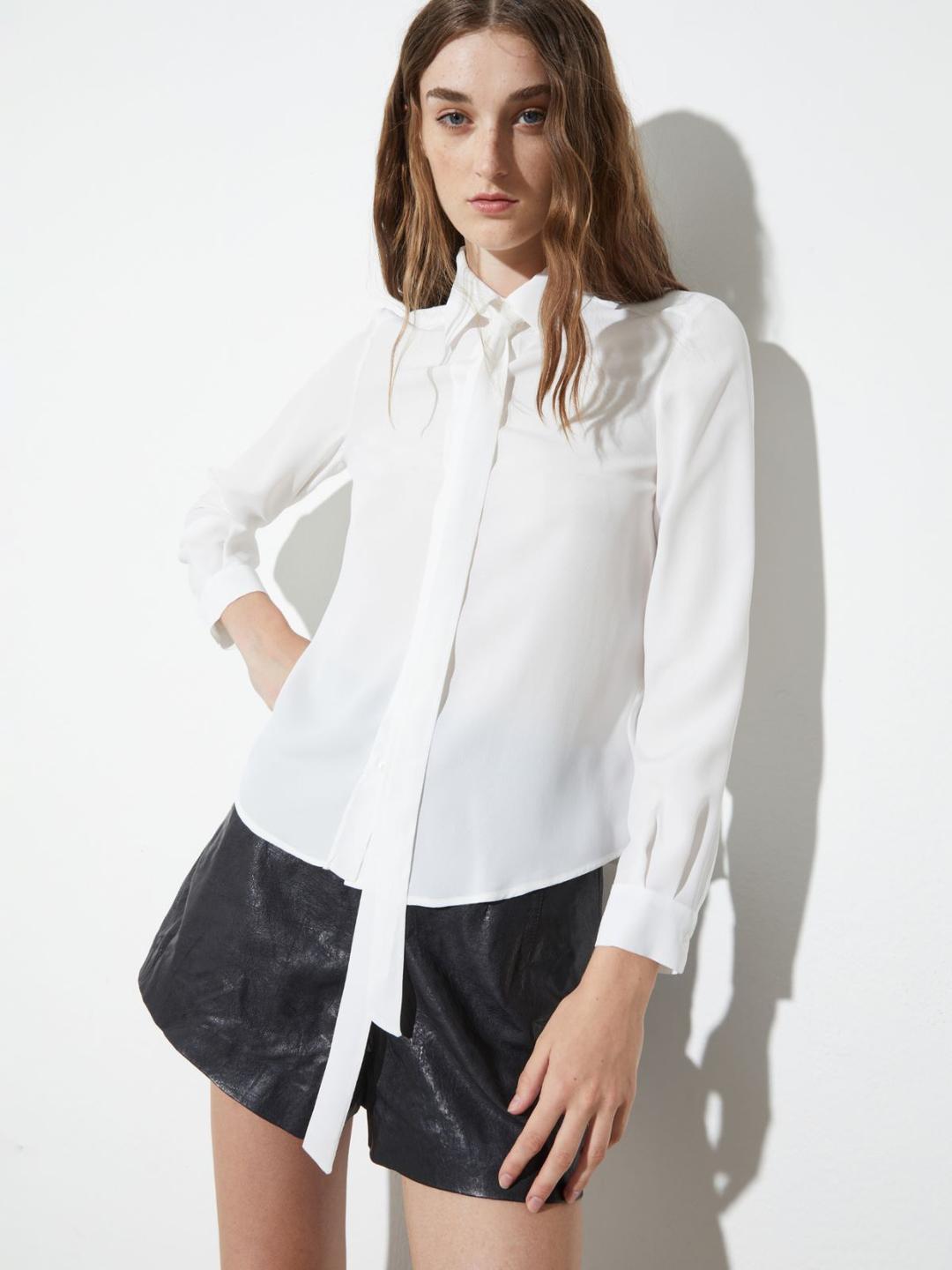 Camicia in crêpe de Chine | Max&Co Camicia in crêpe de Chine | Max&Co