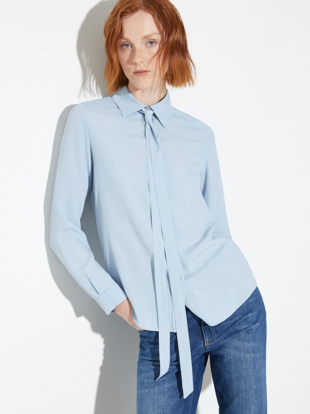 Camicia in crêpe de Chine | Max&Co Camicia in crêpe de Chine | Max&Co