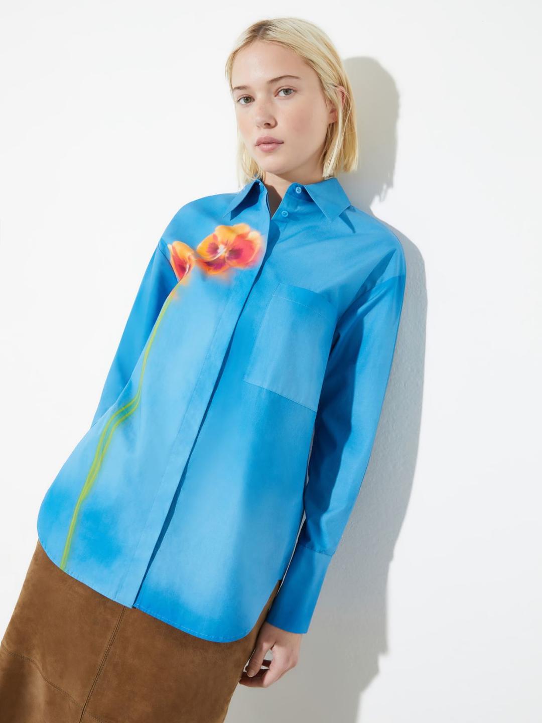 Camicia oversize in popeline | Max&Co Camicia oversize in popeline | Max&Co