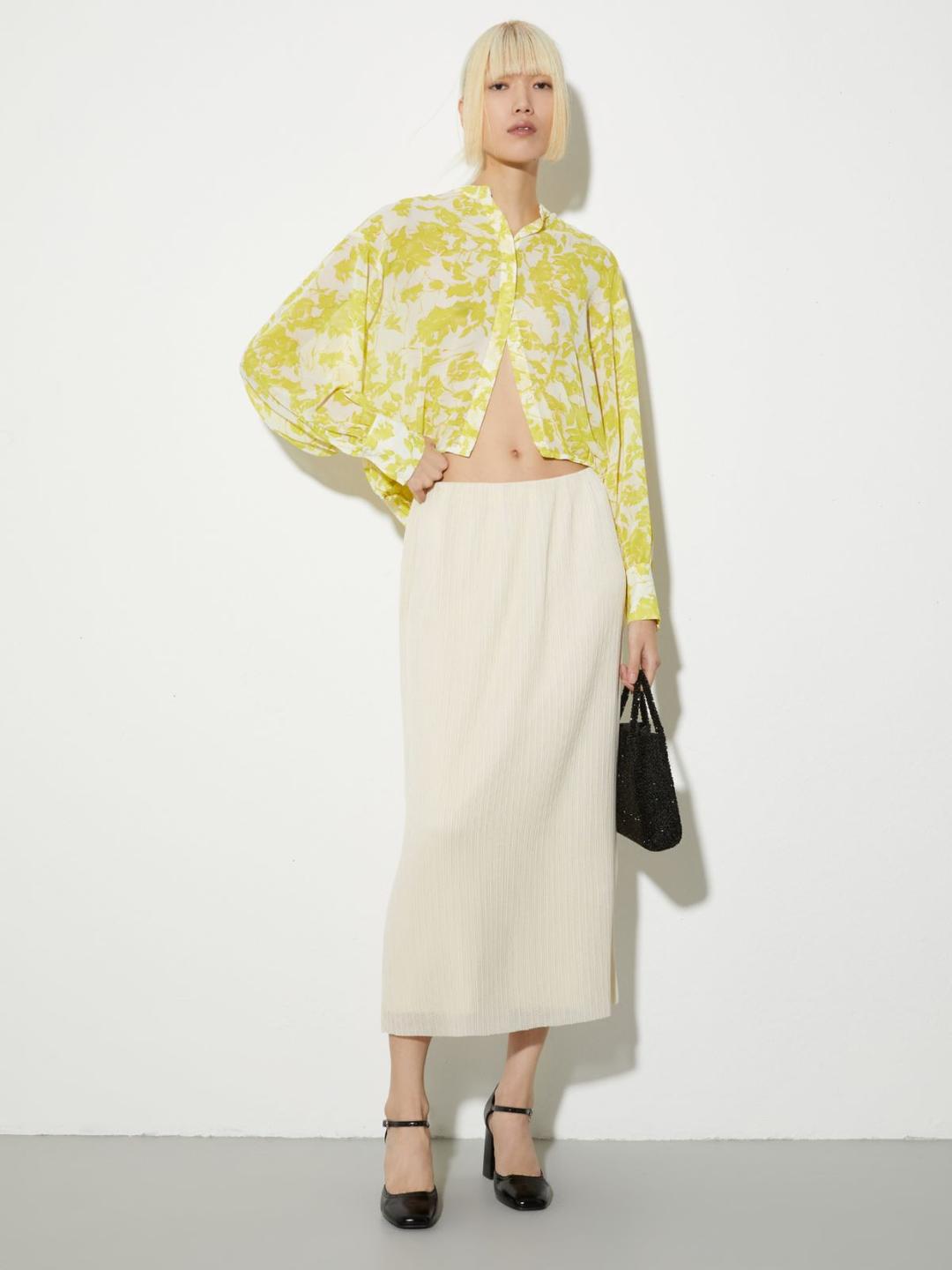 Camicia balloon in georgette | Max&Co Camicia balloon in georgette | Max&Co