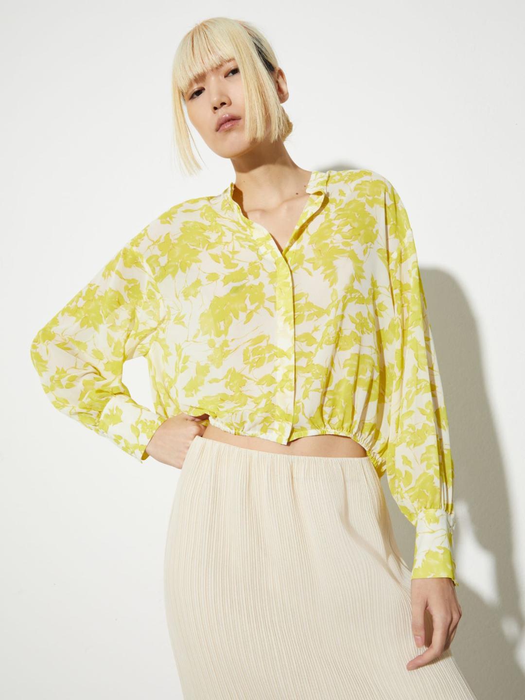 Camicia balloon in georgette | Max&Co Camicia balloon in georgette | Max&Co